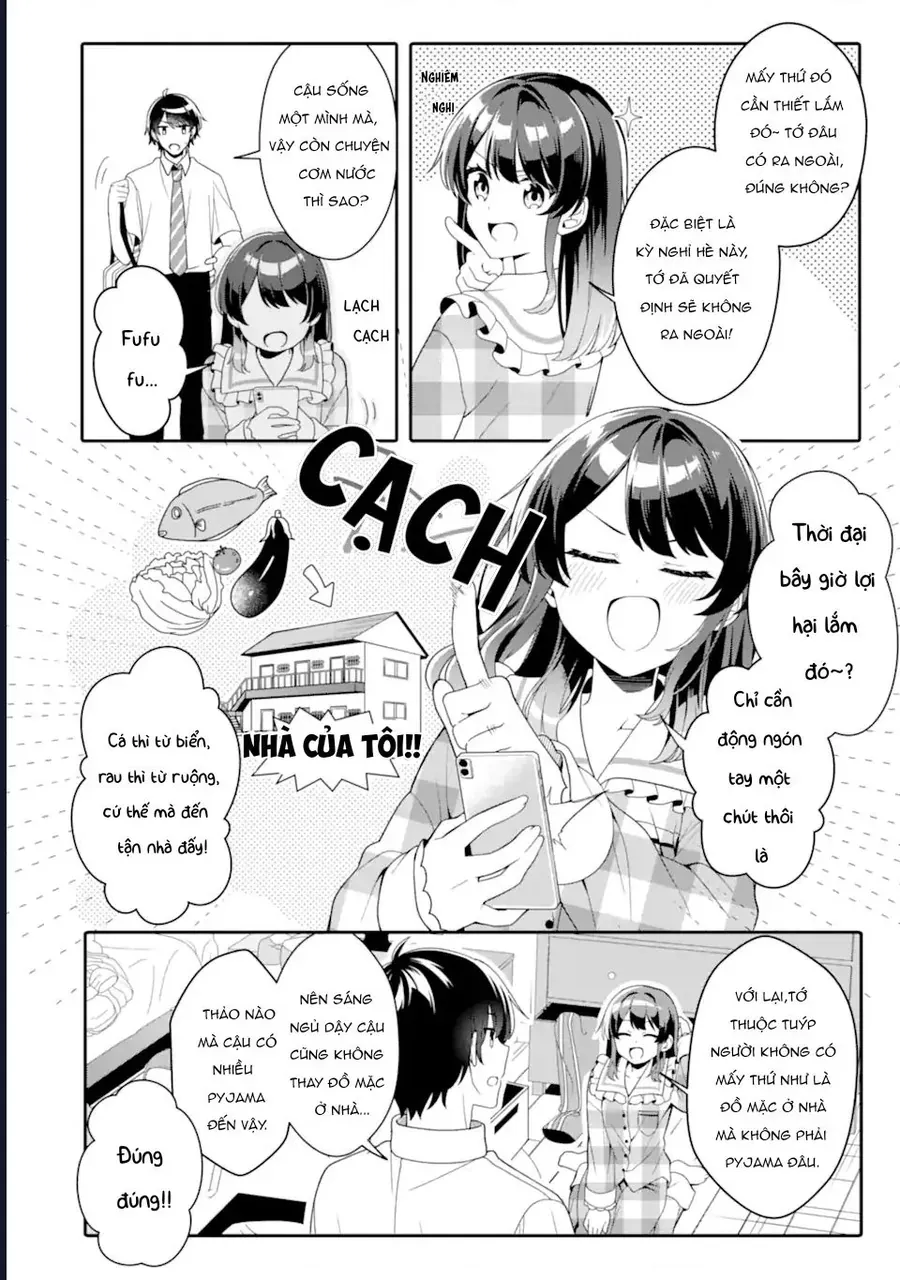 Muboubi Kawaii Pyjama Sugata No Bishoujo To Heya De Futarikiri Chapter 3 - Trang 5