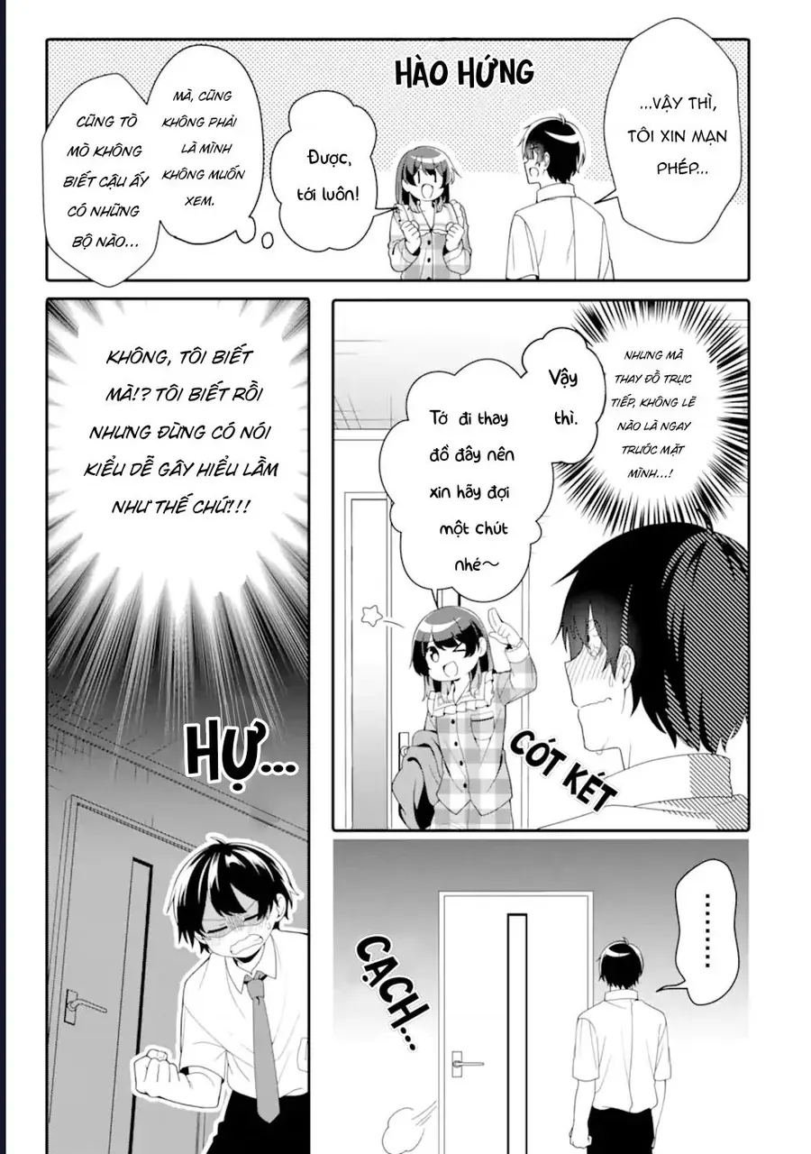 Muboubi Kawaii Pyjama Sugata No Bishoujo To Heya De Futarikiri Chapter 3 - Trang 8