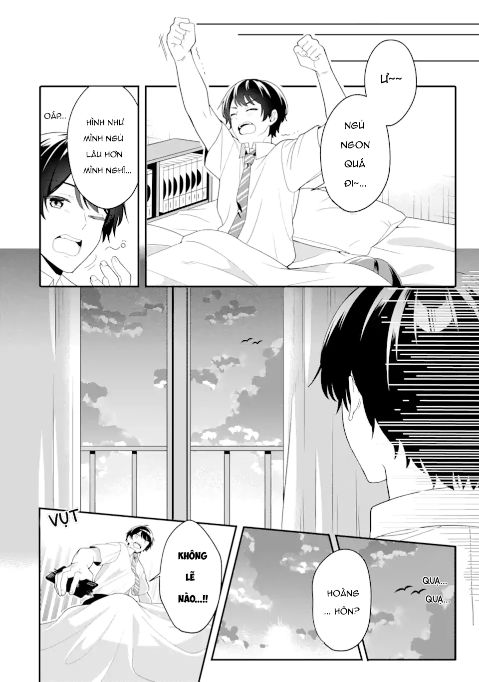 Muboubi Kawaii Pyjama Sugata No Bishoujo To Heya De Futarikiri Chapter 4.1 - Trang 9