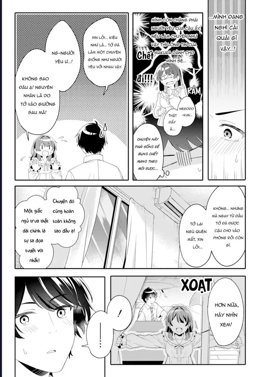 Muboubi Kawaii Pyjama Sugata No Bishoujo To Heya De Futarikiri Chapter 4 - Trang 14