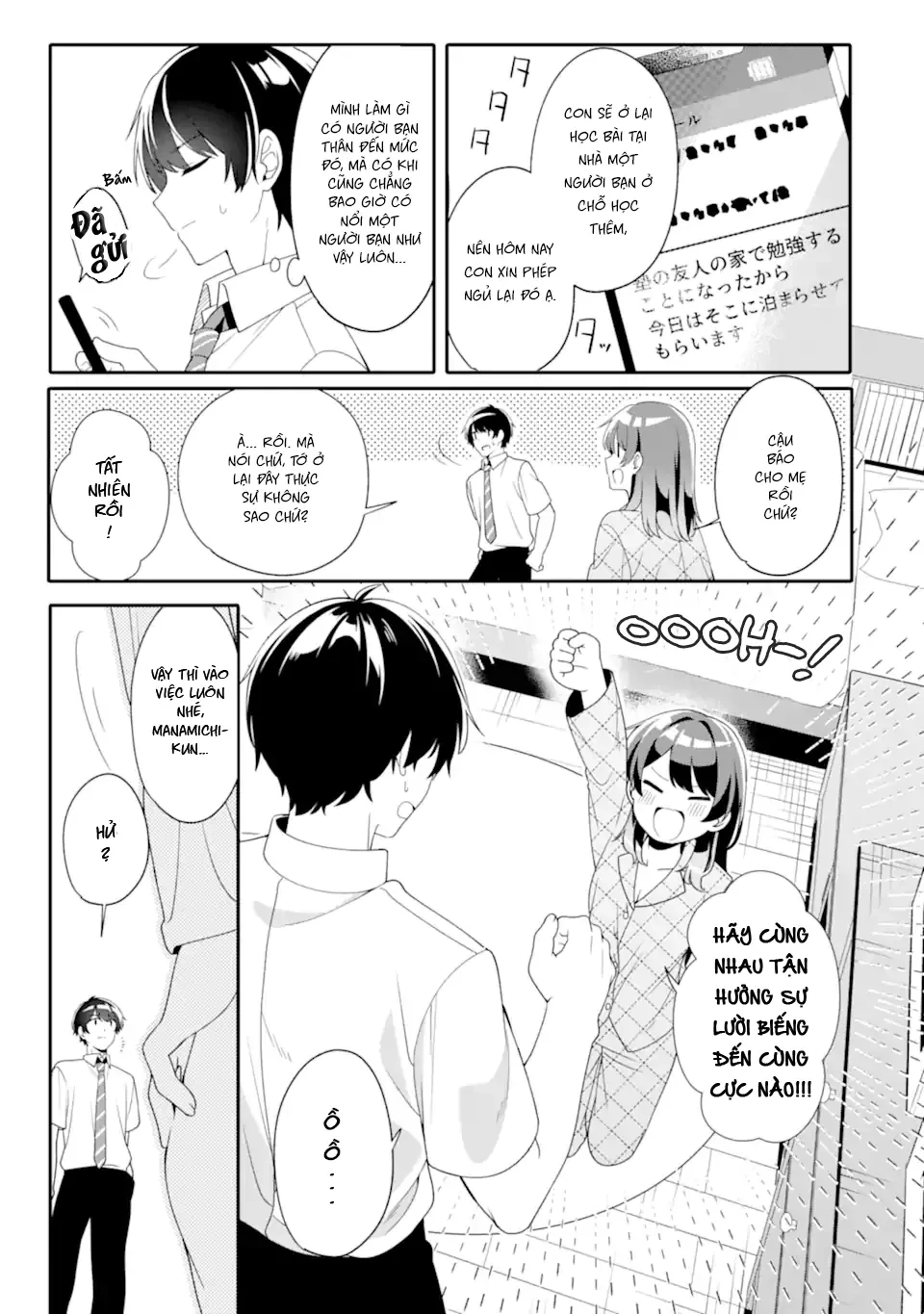Muboubi Kawaii Pyjama Sugata No Bishoujo To Heya De Futarikiri Chapter 5.1 - Trang 4