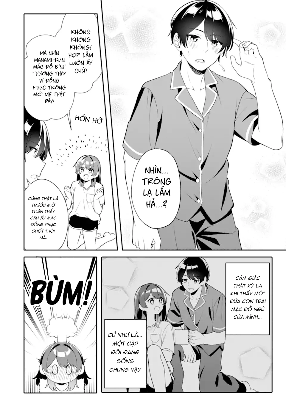 Muboubi Kawaii Pyjama Sugata No Bishoujo To Heya De Futarikiri Chapter 6.1 - Trang 11