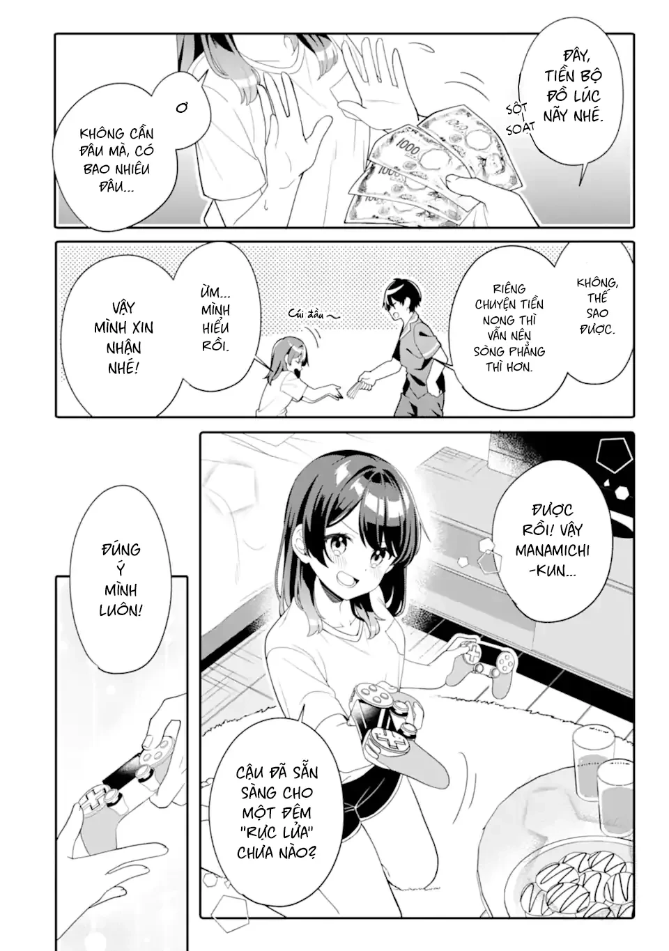 Muboubi Kawaii Pyjama Sugata No Bishoujo To Heya De Futarikiri Chapter 6.2 - Trang 5