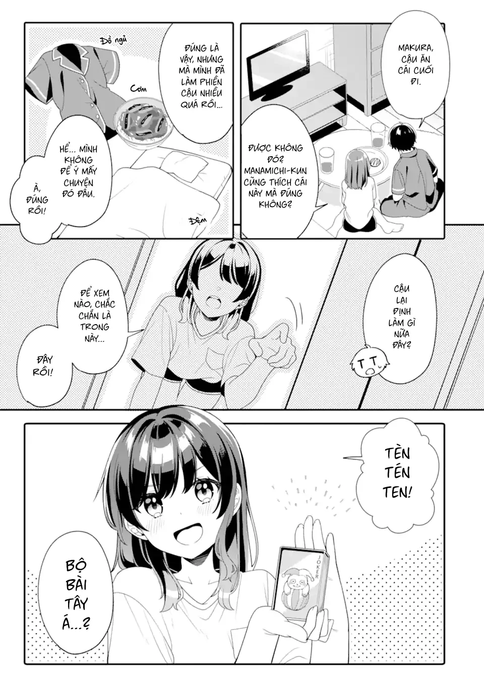 Muboubi Kawaii Pyjama Sugata No Bishoujo To Heya De Futarikiri Chapter 6.2 - Trang 8