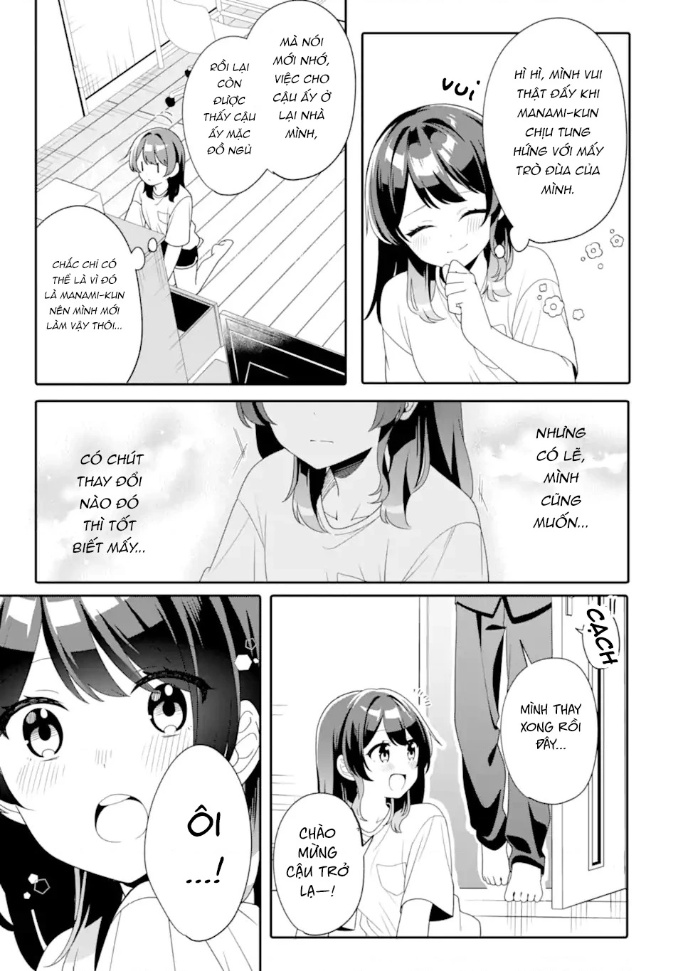 Muboubi Kawaii Pyjama Sugata No Bishoujo To Heya De Futarikiri Chapter 6 - Trang 10