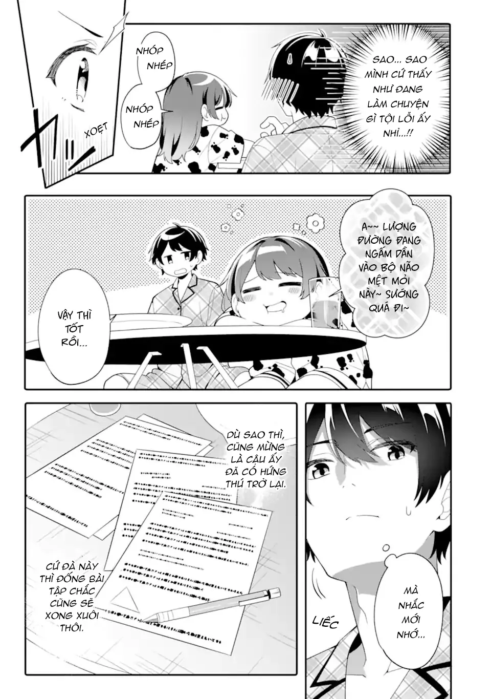Muboubi Kawaii Pyjama Sugata No Bishoujo To Heya De Futarikiri Chapter 7.3 - Trang 4