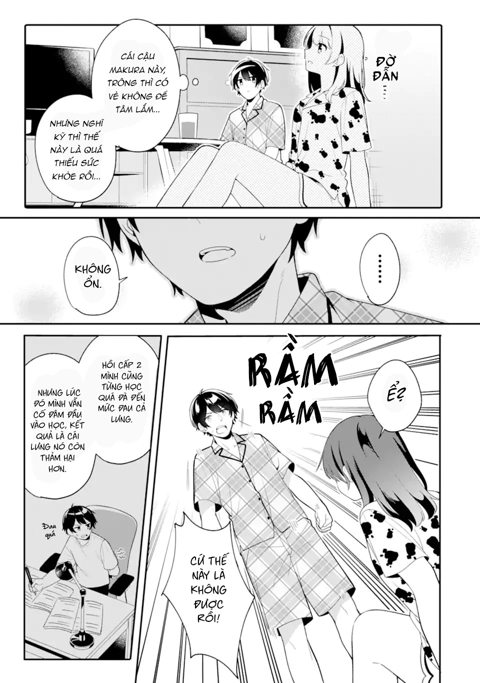 Muboubi Kawaii Pyjama Sugata No Bishoujo To Heya De Futarikiri Chapter 7.3 - Trang 6