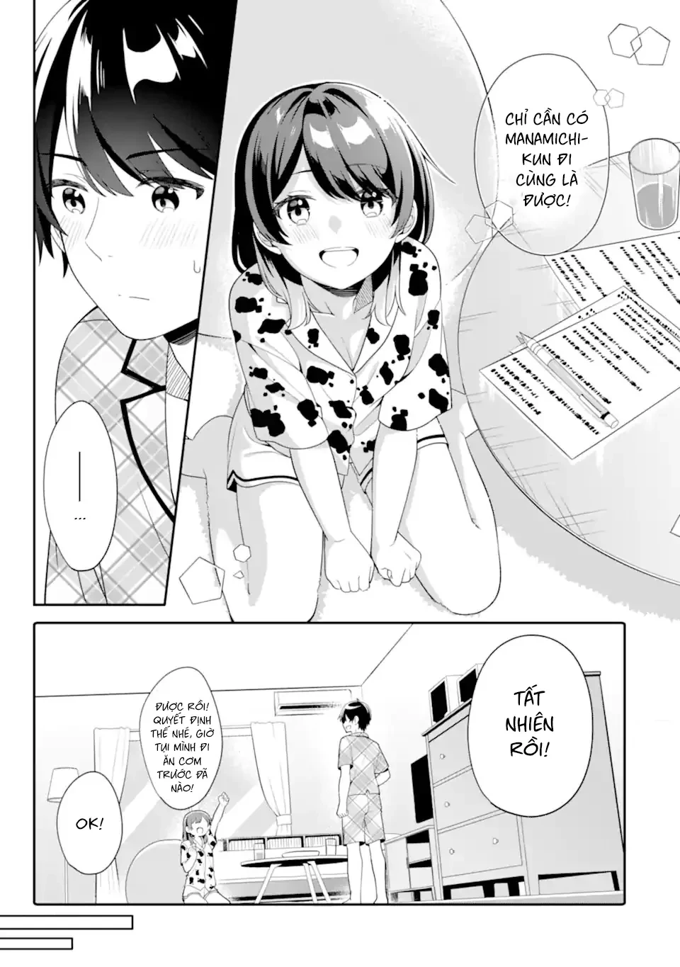 Muboubi Kawaii Pyjama Sugata No Bishoujo To Heya De Futarikiri Chapter 7 - Trang 32