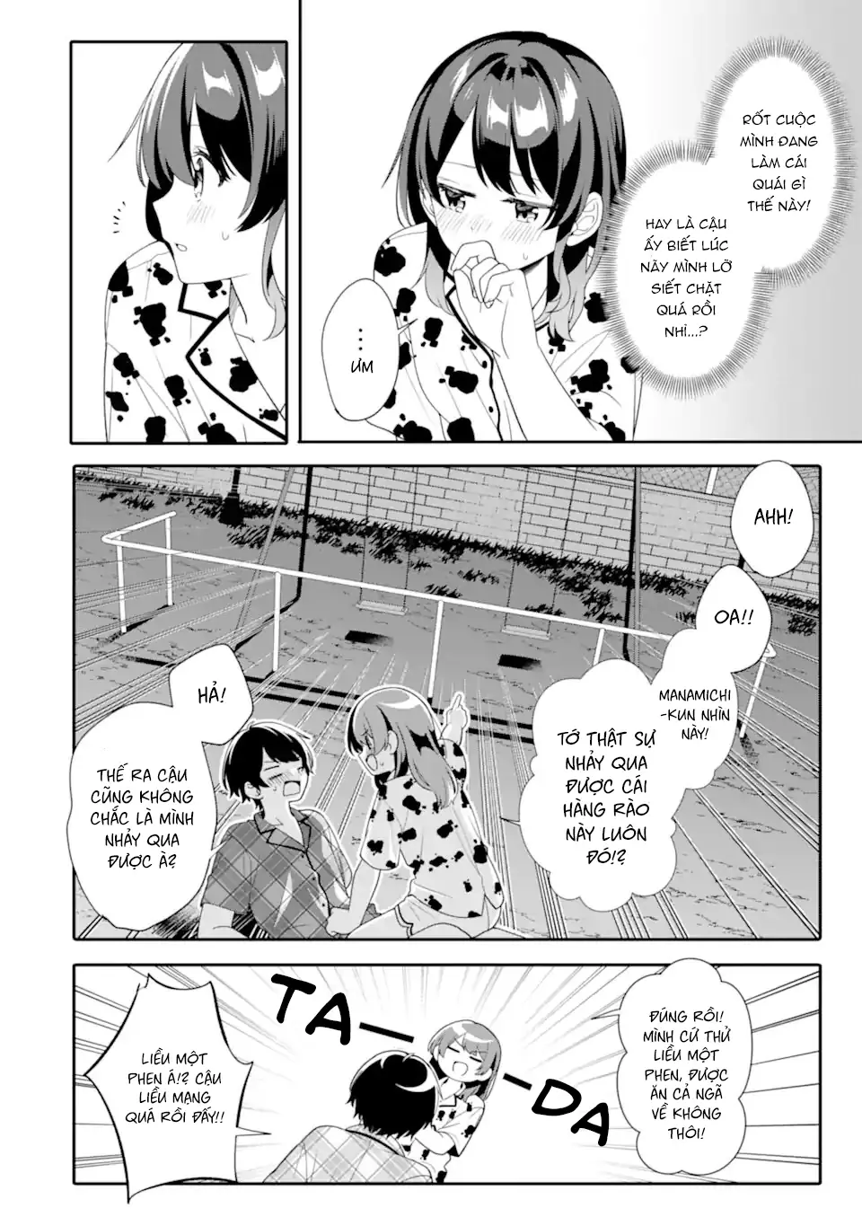 Muboubi Kawaii Pyjama Sugata No Bishoujo To Heya De Futarikiri Chapter 8.2 - Trang 3