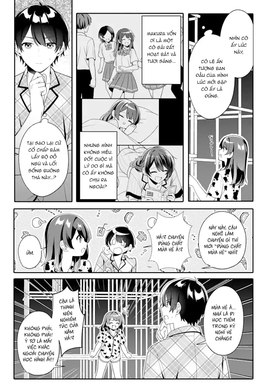 Muboubi Kawaii Pyjama Sugata No Bishoujo To Heya De Futarikiri Chapter 8.2 - Trang 8