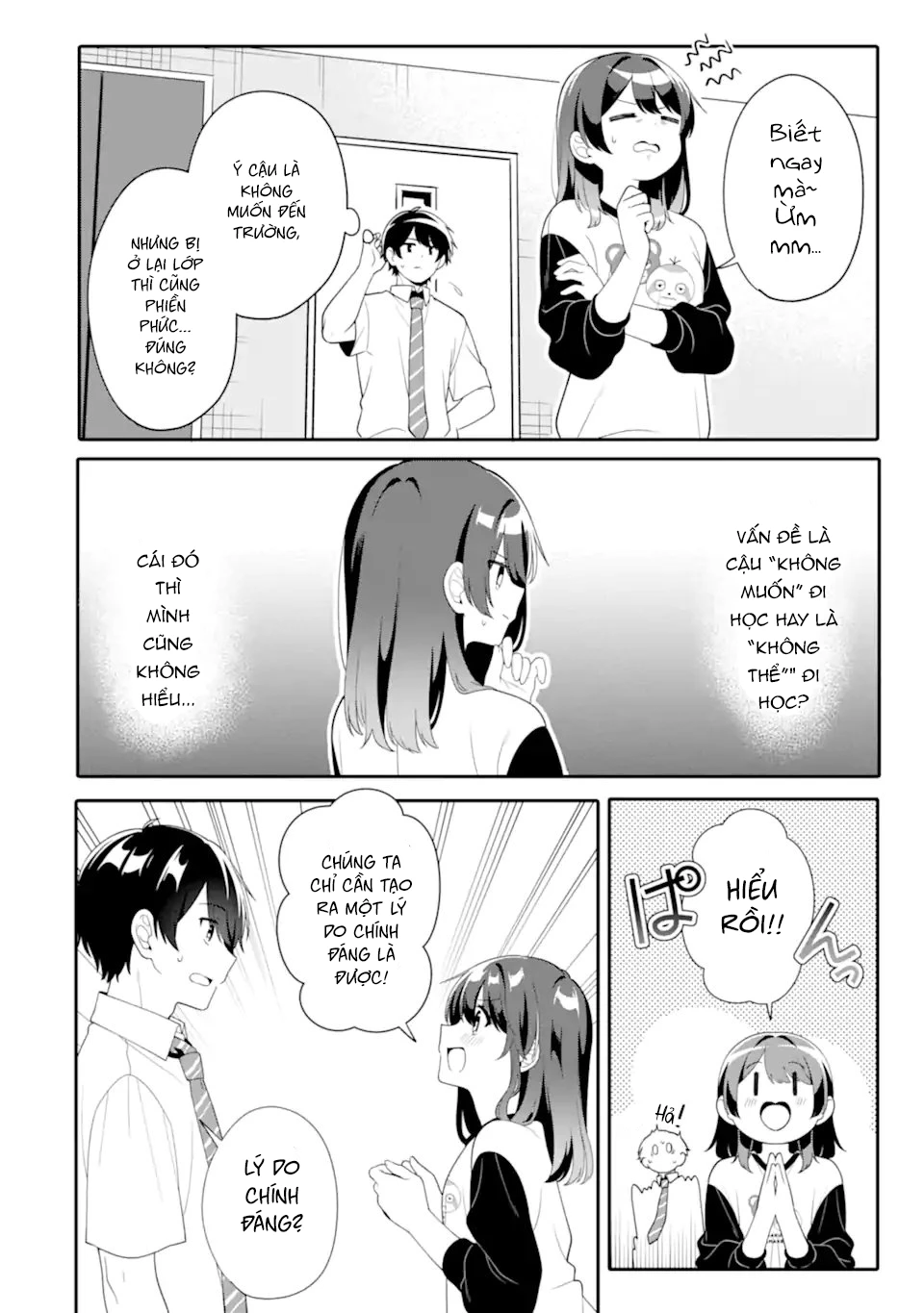 Muboubi Kawaii Pyjama Sugata No Bishoujo To Heya De Futarikiri Chapter 9.1 - Trang 7