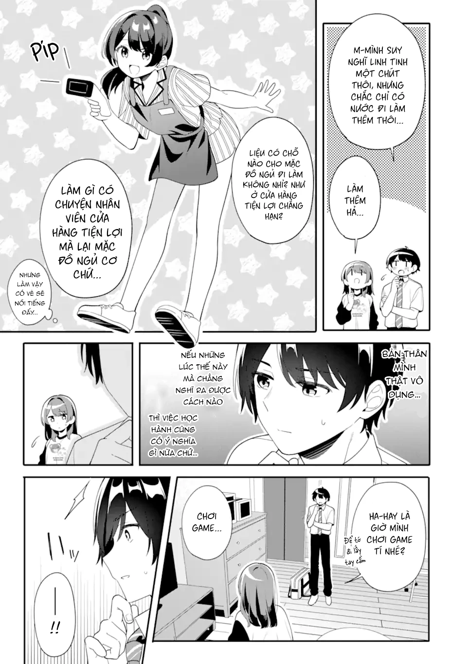 Muboubi Kawaii Pyjama Sugata No Bishoujo To Heya De Futarikiri Chapter 9.2 - Trang 2