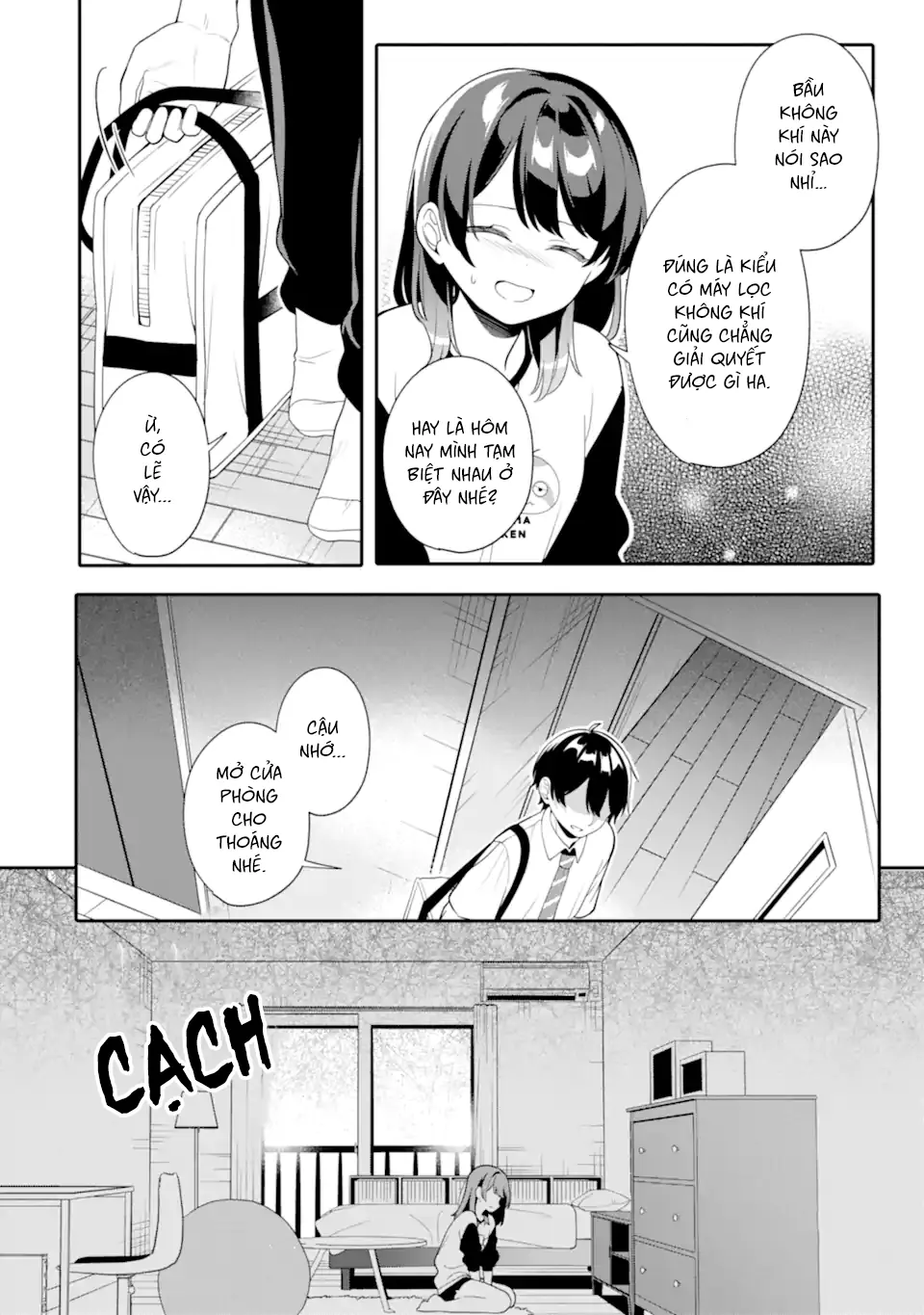Muboubi Kawaii Pyjama Sugata No Bishoujo To Heya De Futarikiri Chapter 9 - Trang 19