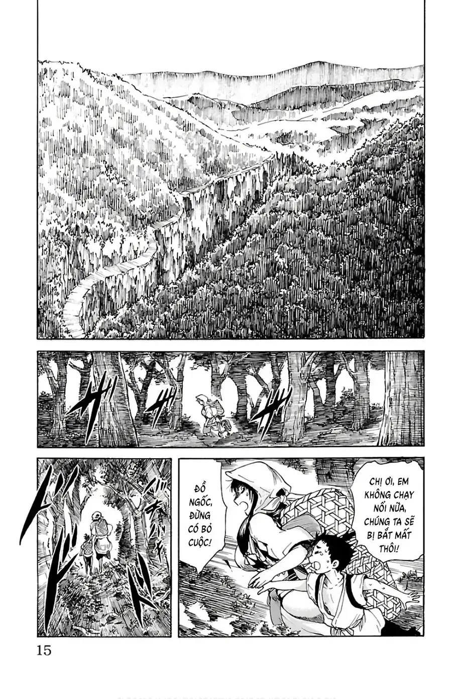 Mukade: 100 Humans Vs 1 Gorilla Chapter 1 - Trang 14