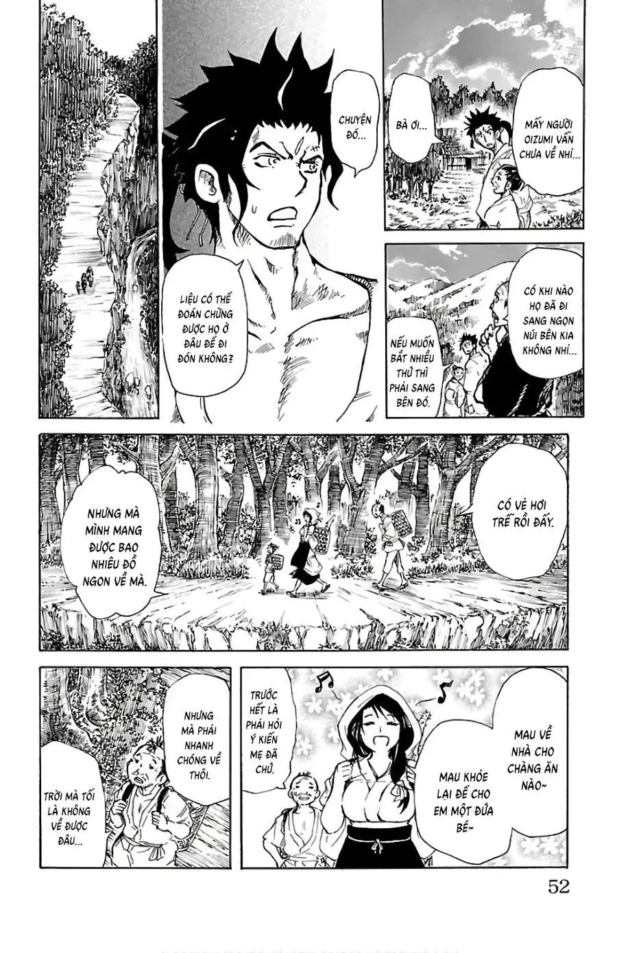 Mukade: 100 Humans Vs 1 Gorilla Chapter 1 - Trang 50