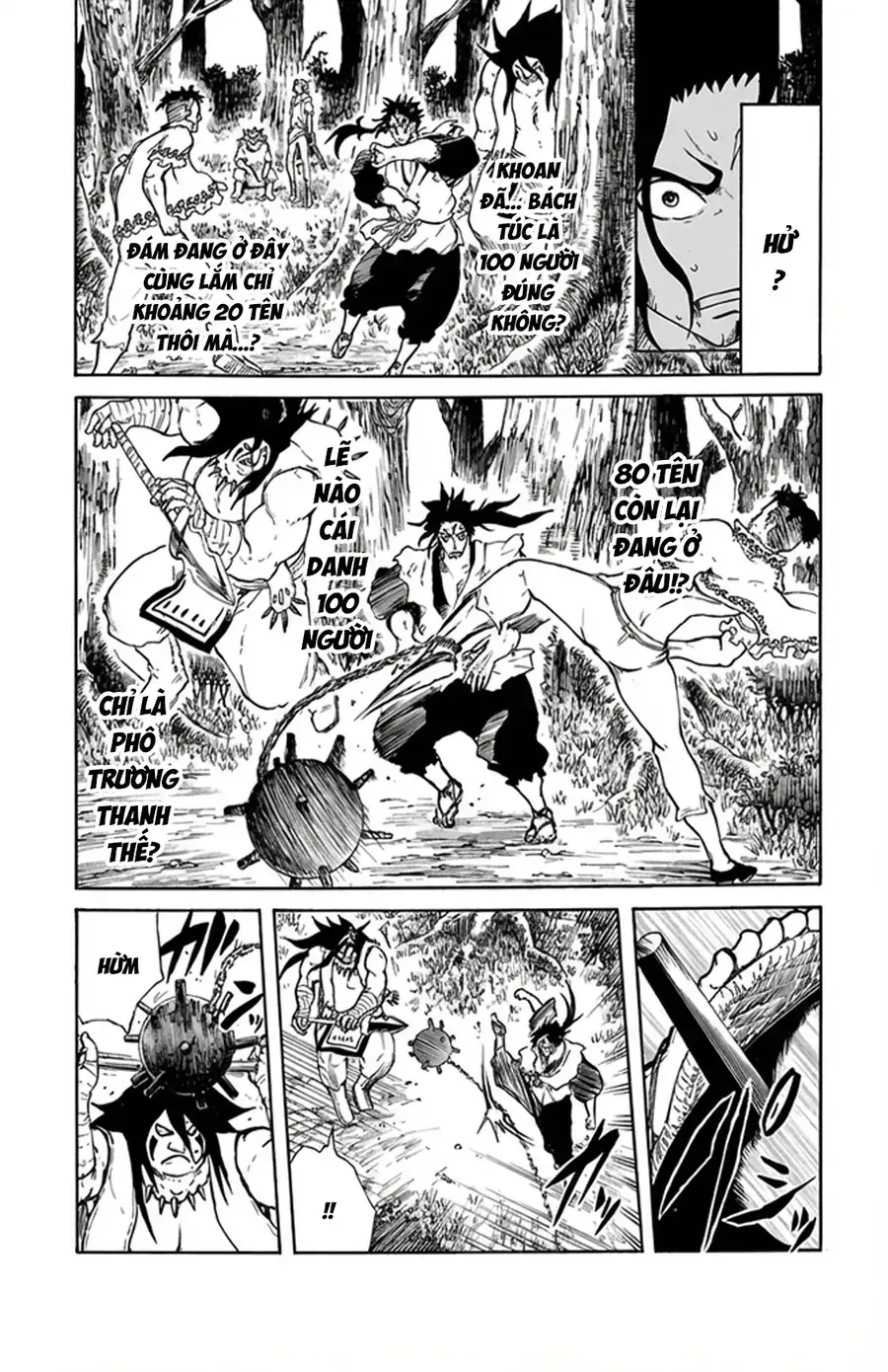 Mukade: 100 Humans Vs 1 Gorilla Chapter 2 - Trang 24