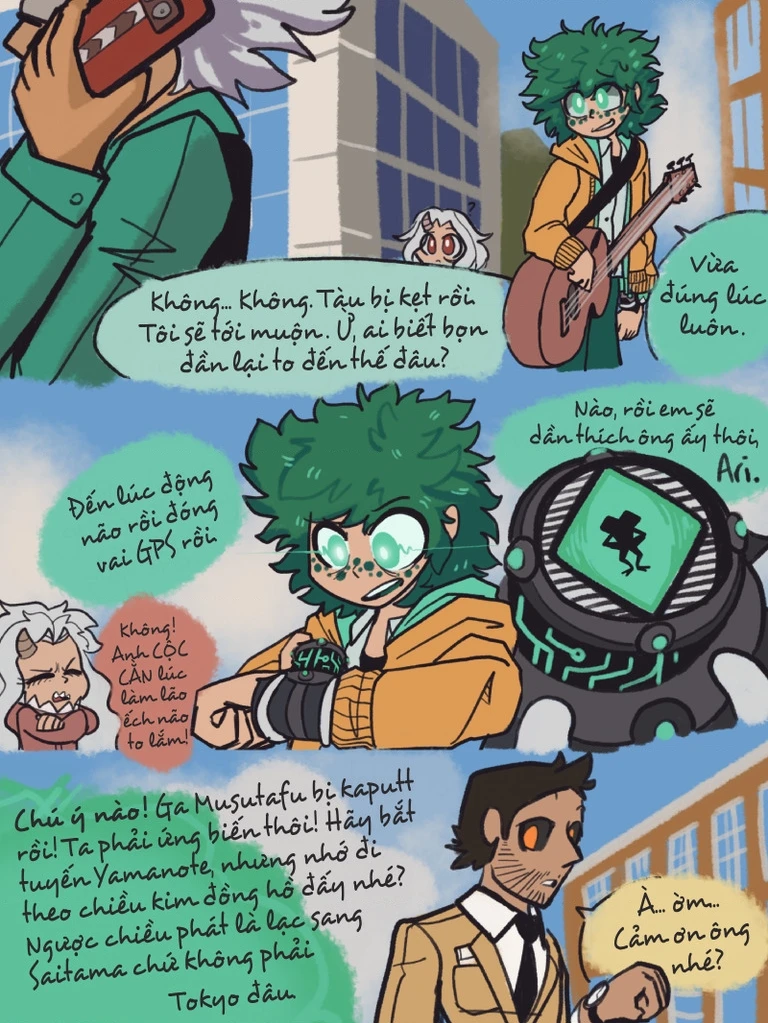 My Hero Academia: 10-B Chapter 1.05 - Trang 8