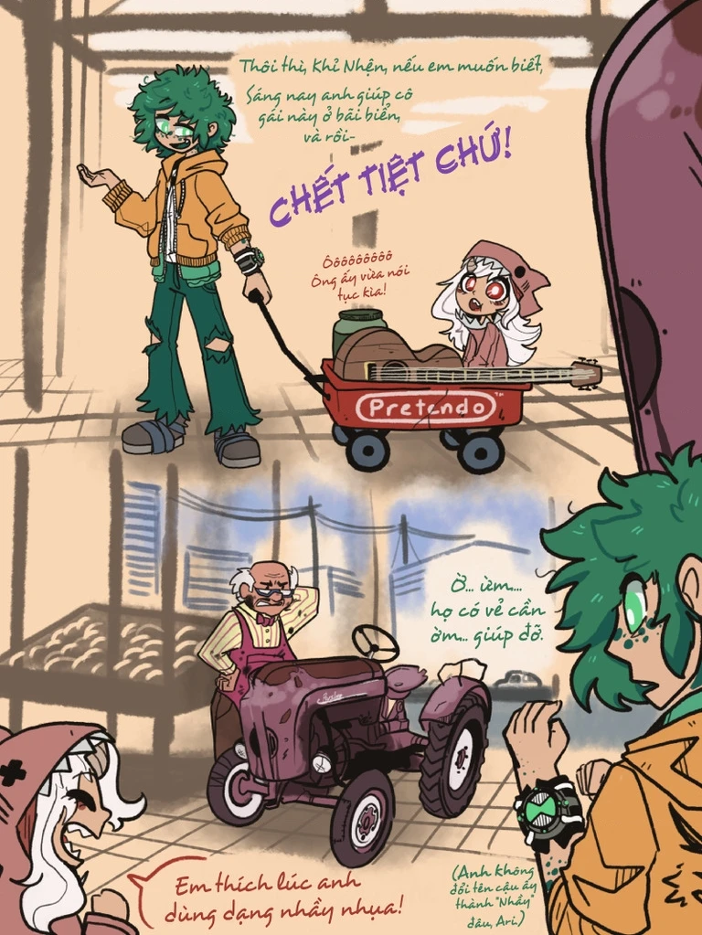 My Hero Academia: 10-B Chapter 1.4 - Trang 4
