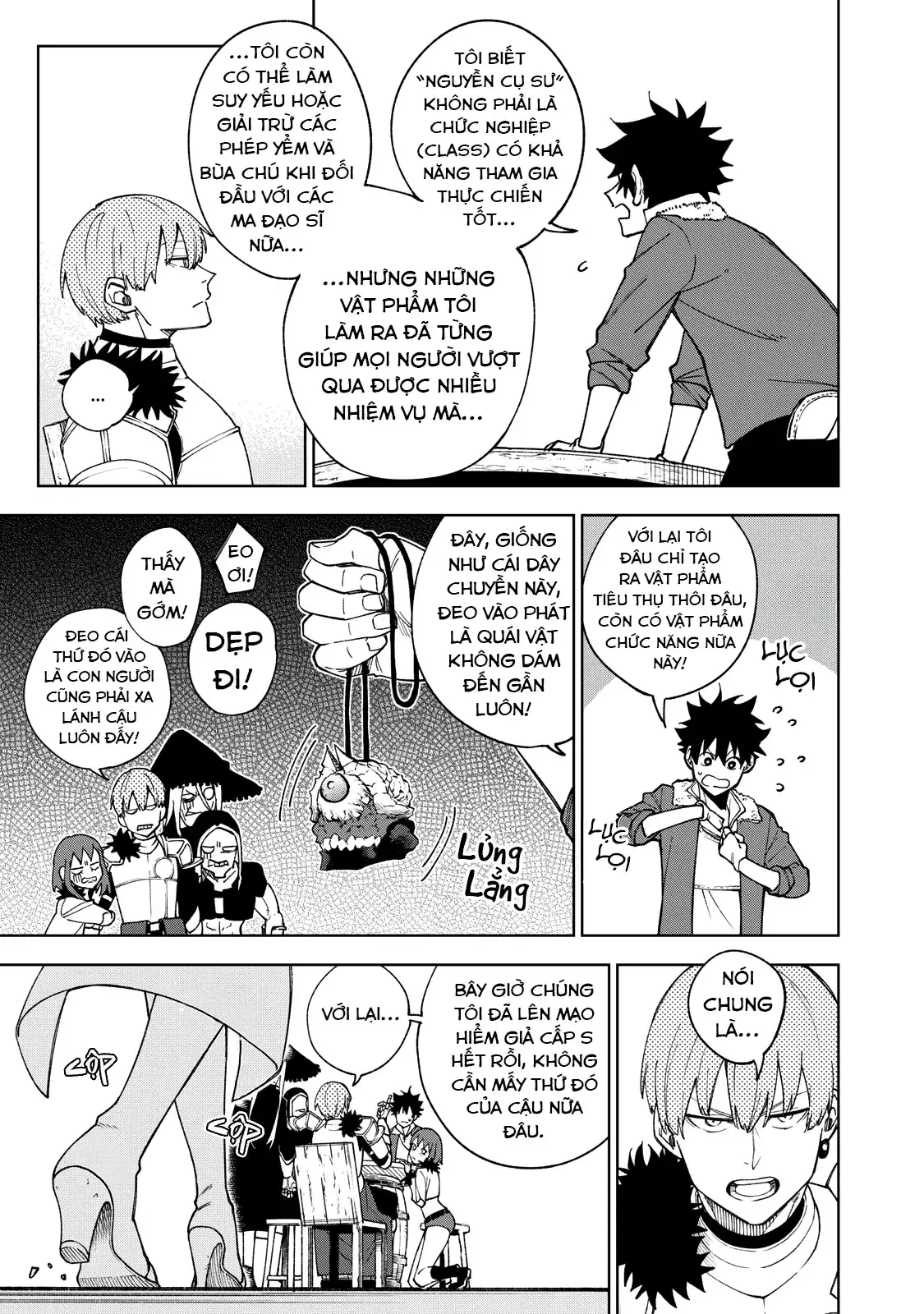 My S Rank Party Fired Me For Being A Cursificer Chapter 1 - Trang 10