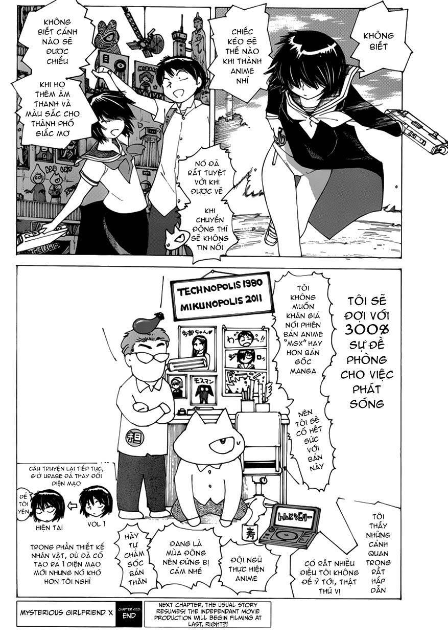 Mysterious Girlfriend X Chapter 62.5 - Trang 9
