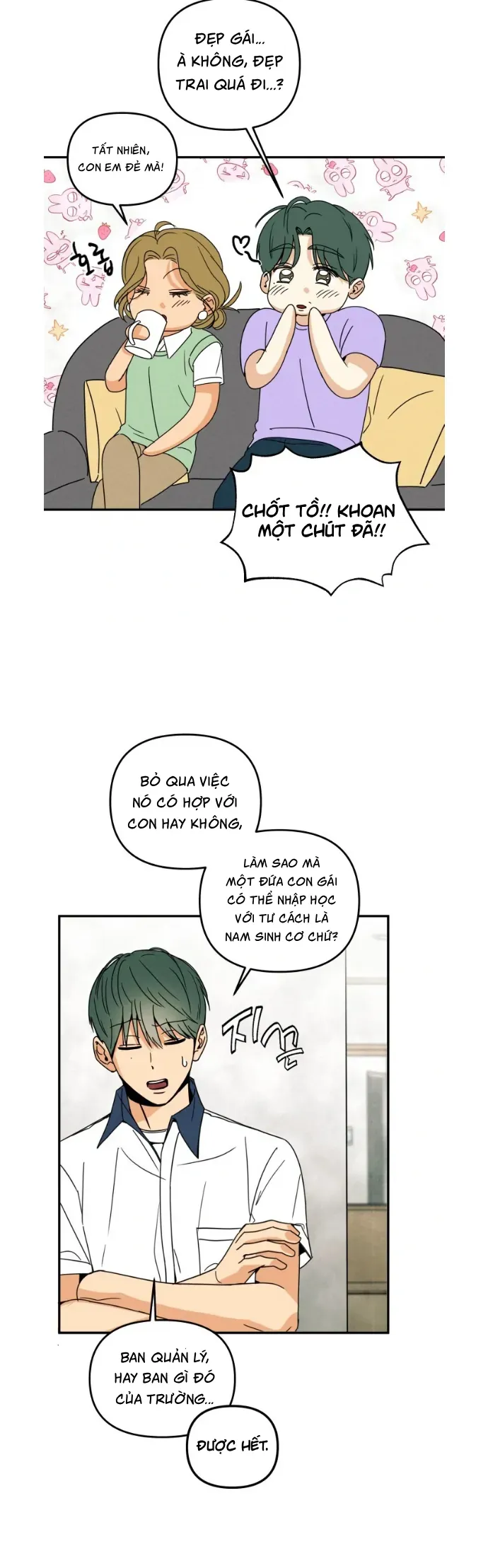 Nam Sinh Số 1: Kim - Ji - An Chapter 1 - Trang 24