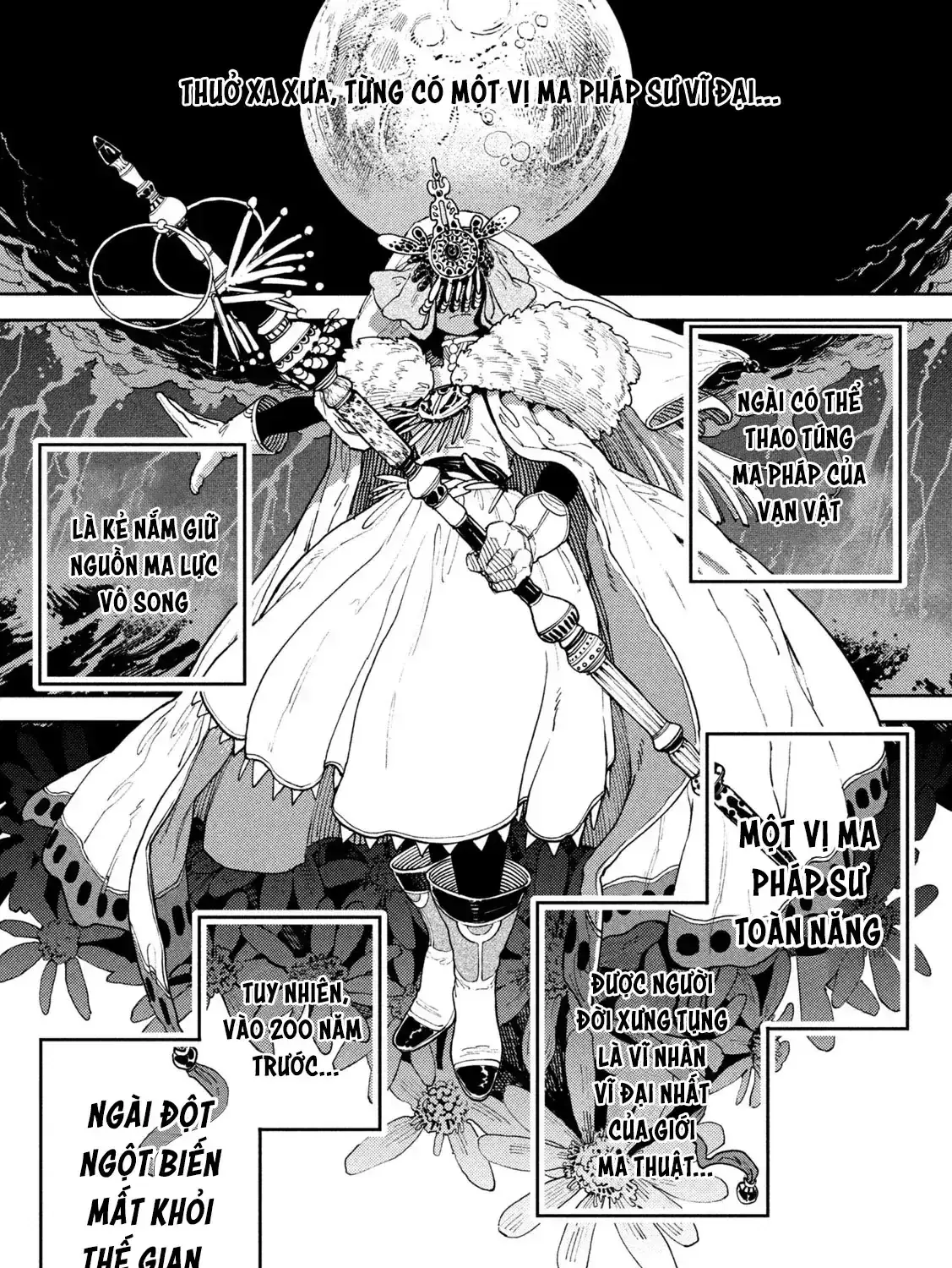 Nàng Dark Elf Với Ma Lực Tàn Phai Chapter 1 - Trang 4