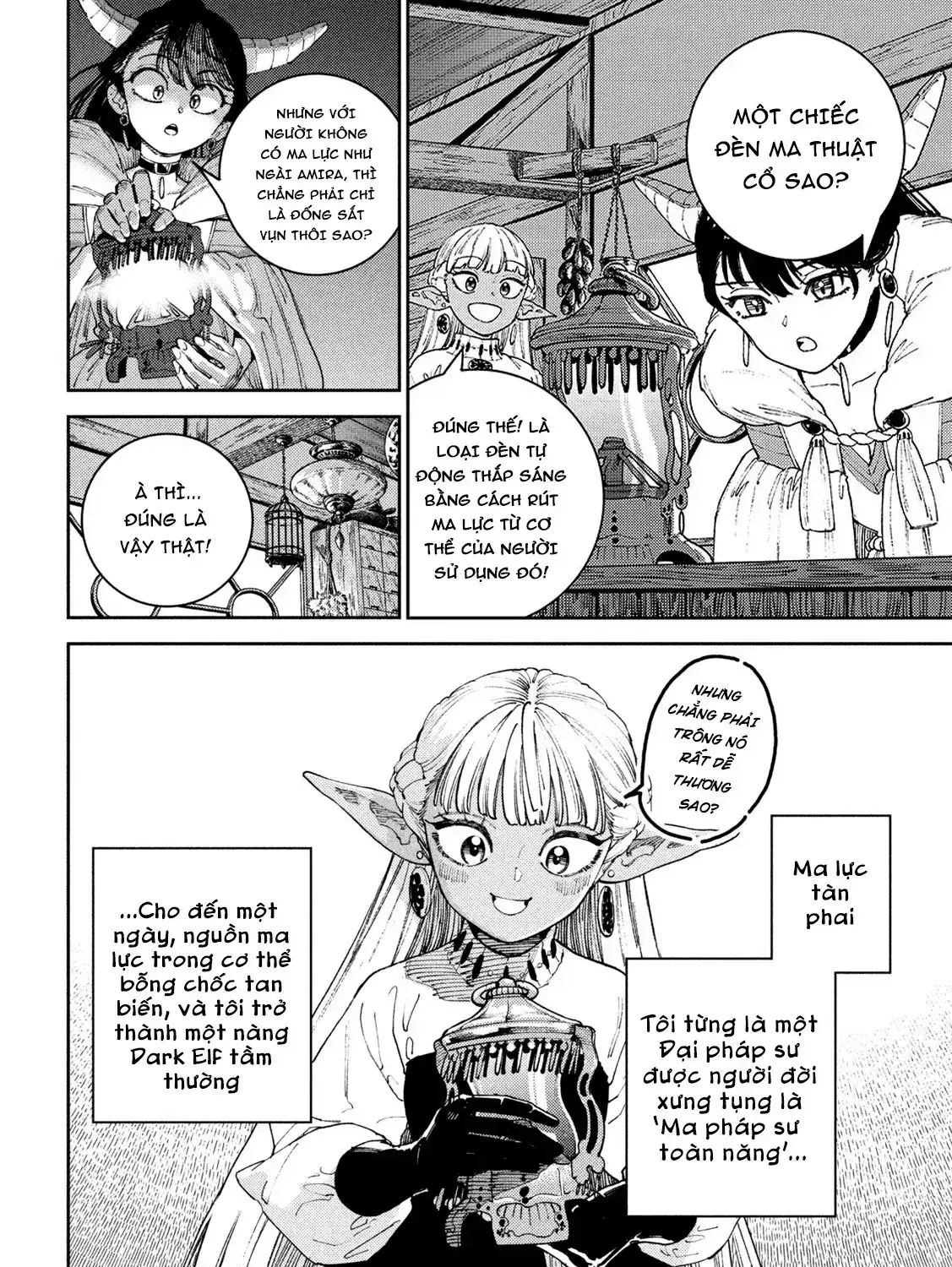 Nàng Dark Elf Với Ma Lực Tàn Phai Chapter 2 - Trang 10