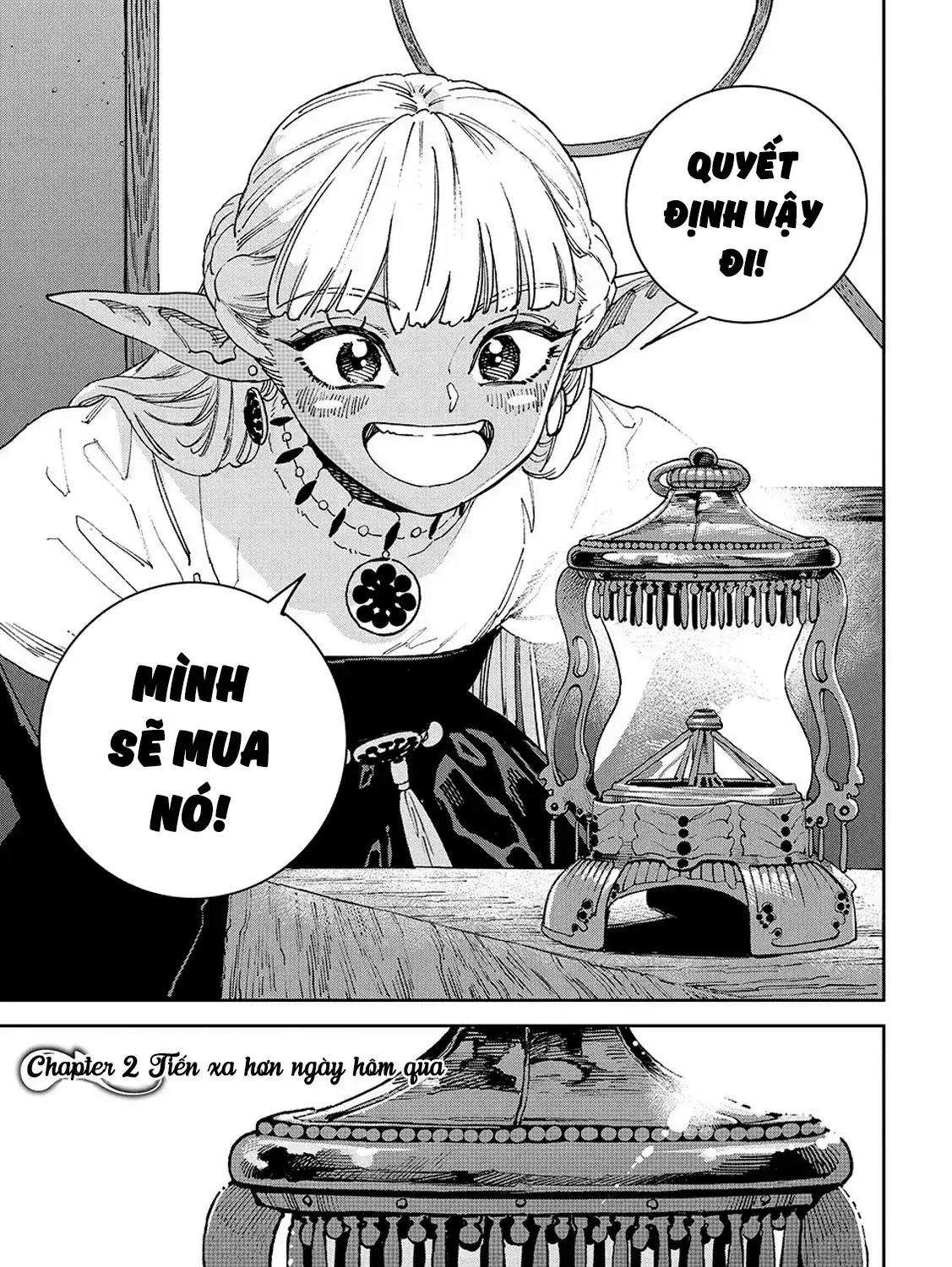 Nàng Dark Elf Với Ma Lực Tàn Phai Chapter 2 - Trang 8