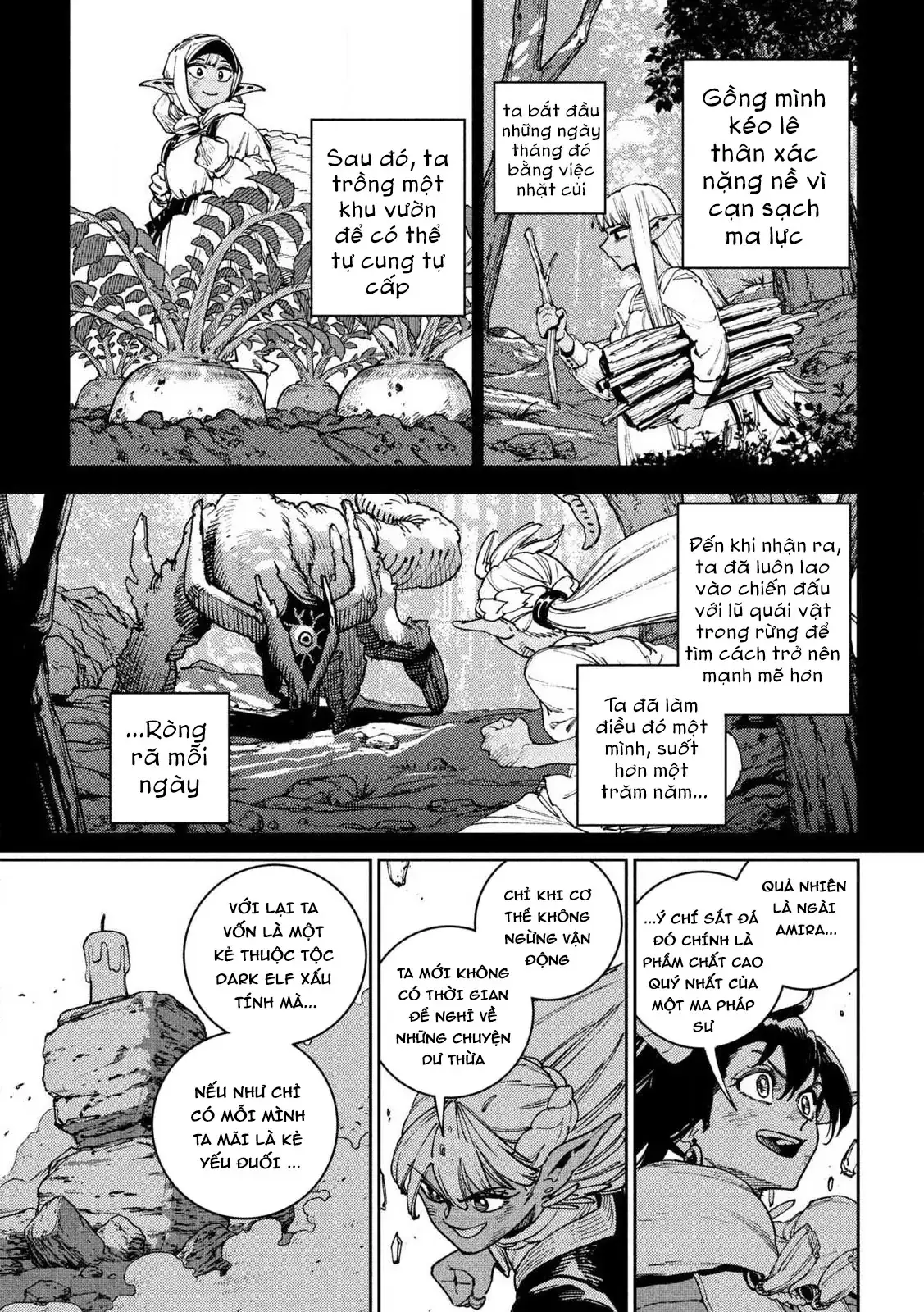 Nàng Dark Elf Với Ma Lực Tàn Phai Chapter 4 - Trang 23
