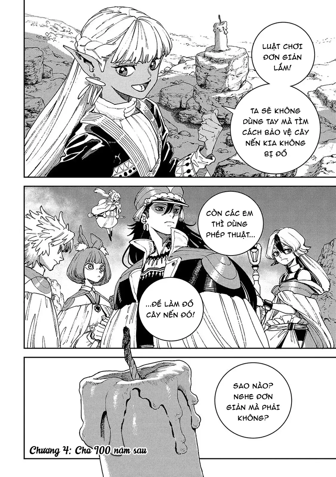Nàng Dark Elf Với Ma Lực Tàn Phai Chapter 4 - Trang 3