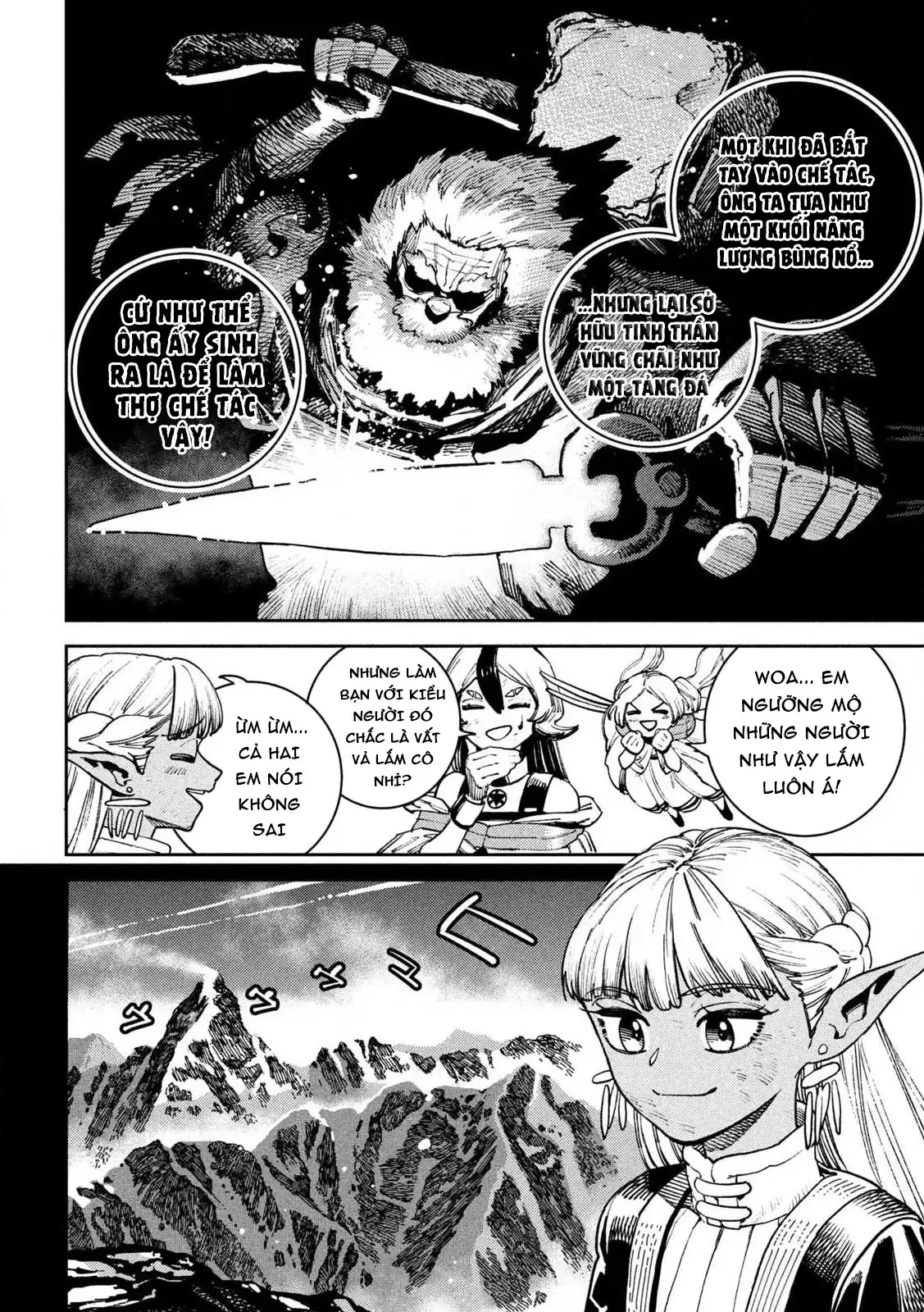 Nàng Dark Elf Với Ma Lực Tàn Phai Chapter 4 - Trang 35