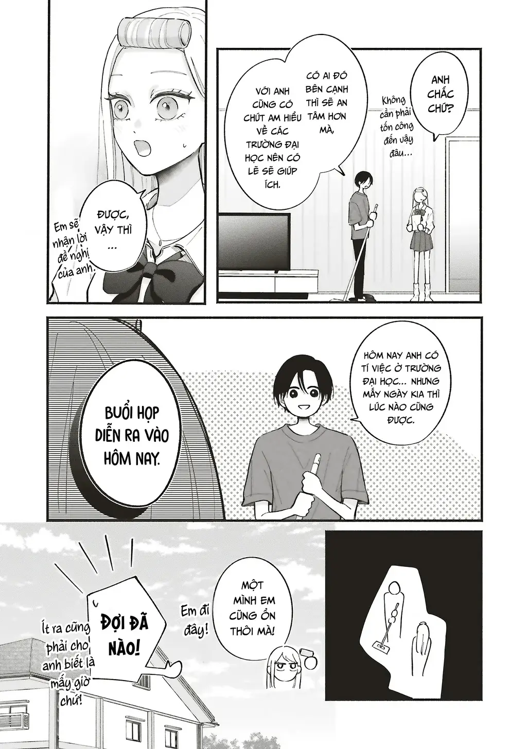 Nàng Gal Và Anh Chủ Nhà Chapter 7 - Trang 7
