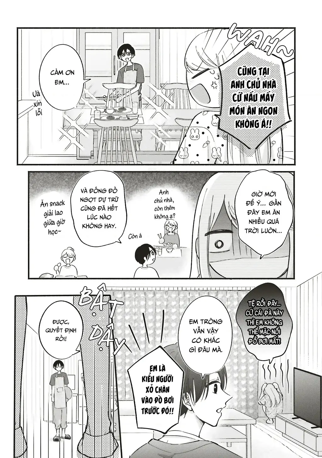 Nàng Gal Và Anh Chủ Nhà Chapter 9 - Trang 6