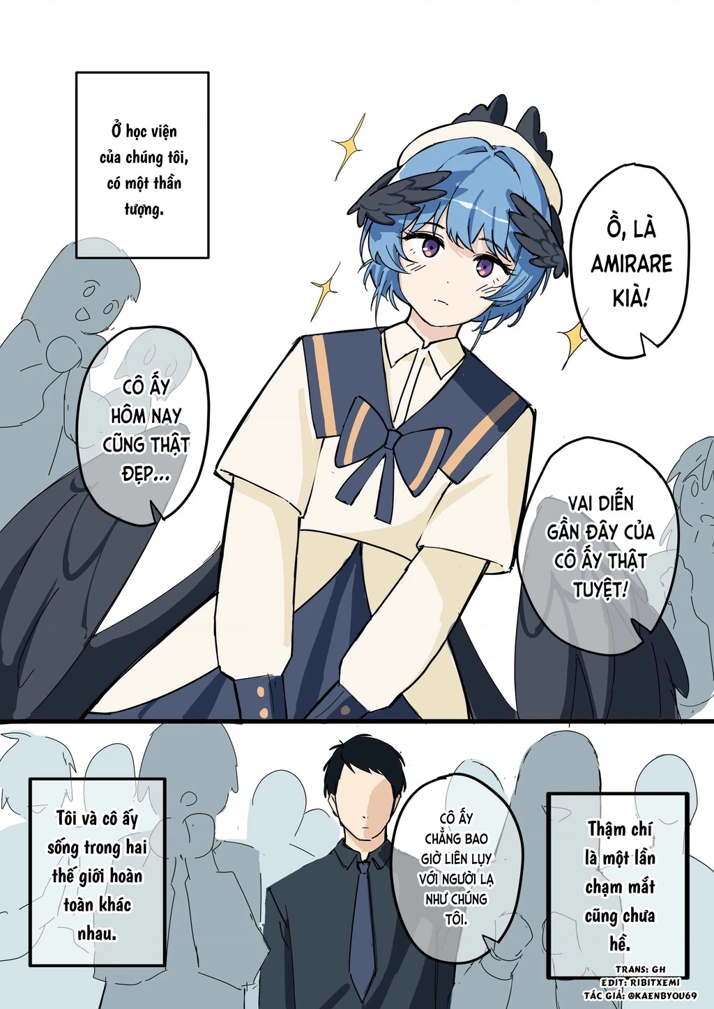 Nàng idol gặp vấn đề về trứng của mình Chapter 1 - Trang 3