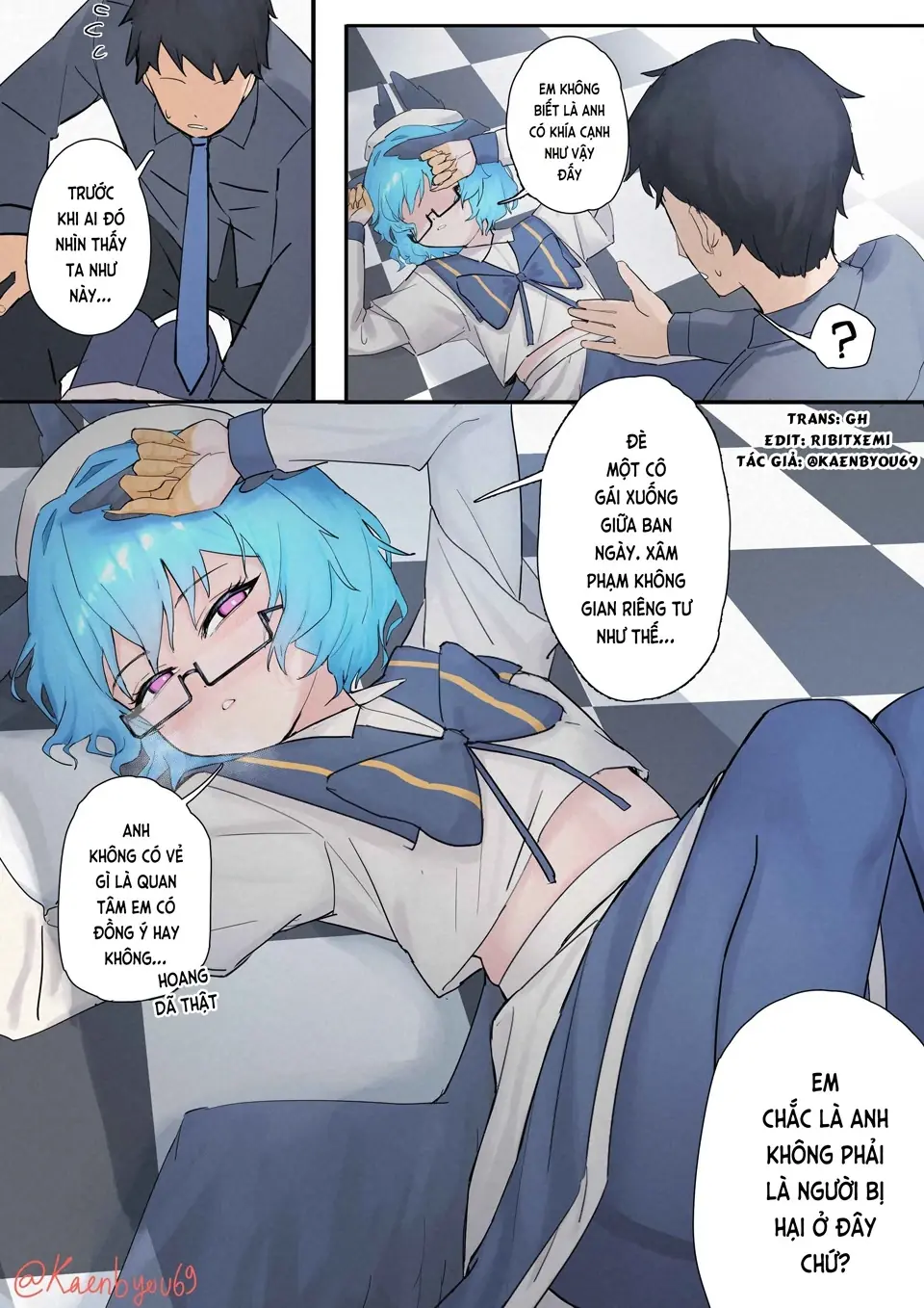Nàng idol gặp vấn đề về trứng của mình Chapter 26.28 - Trang 4