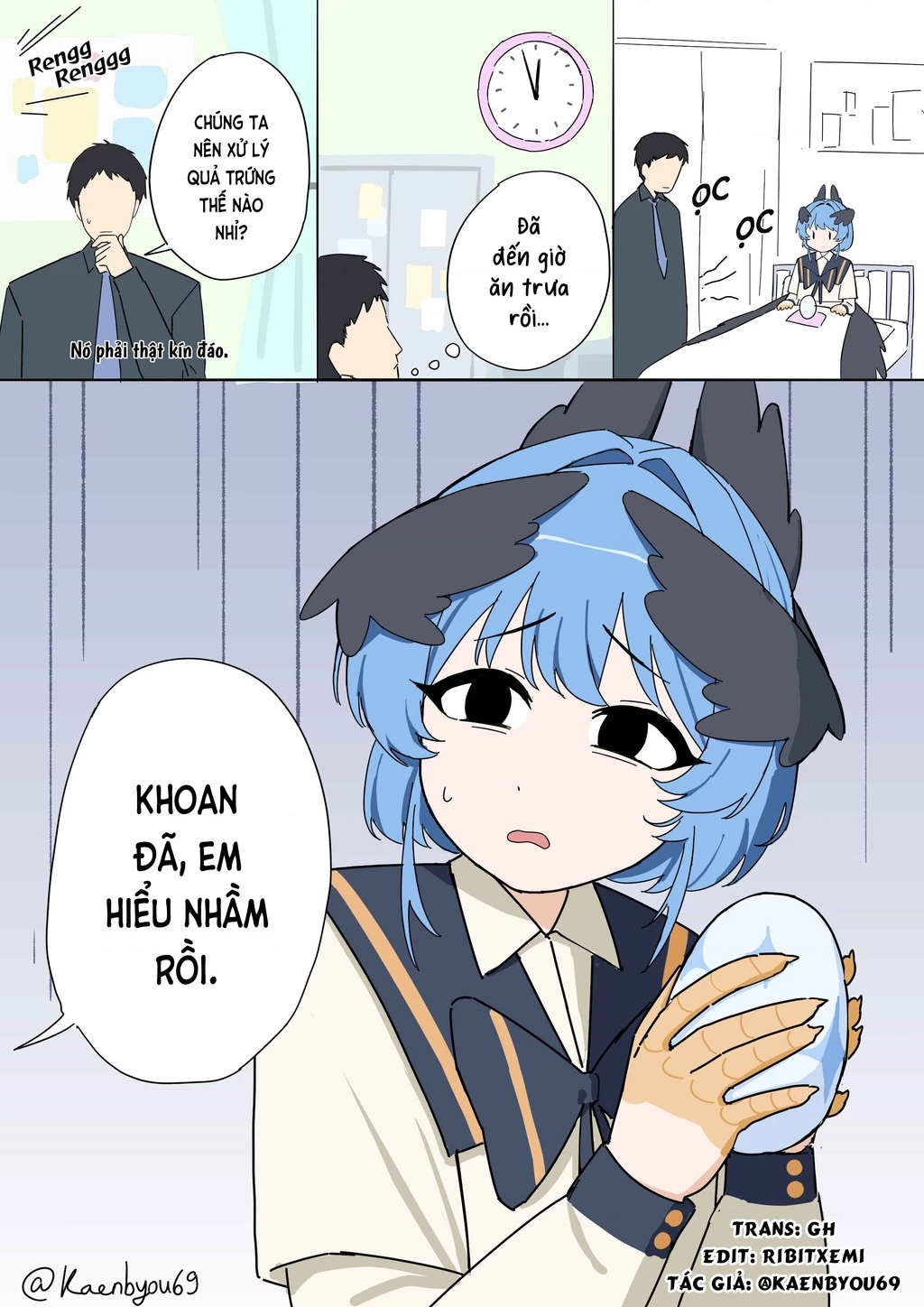 Nàng idol gặp vấn đề về trứng của mình Chapter 6 - Trang 3