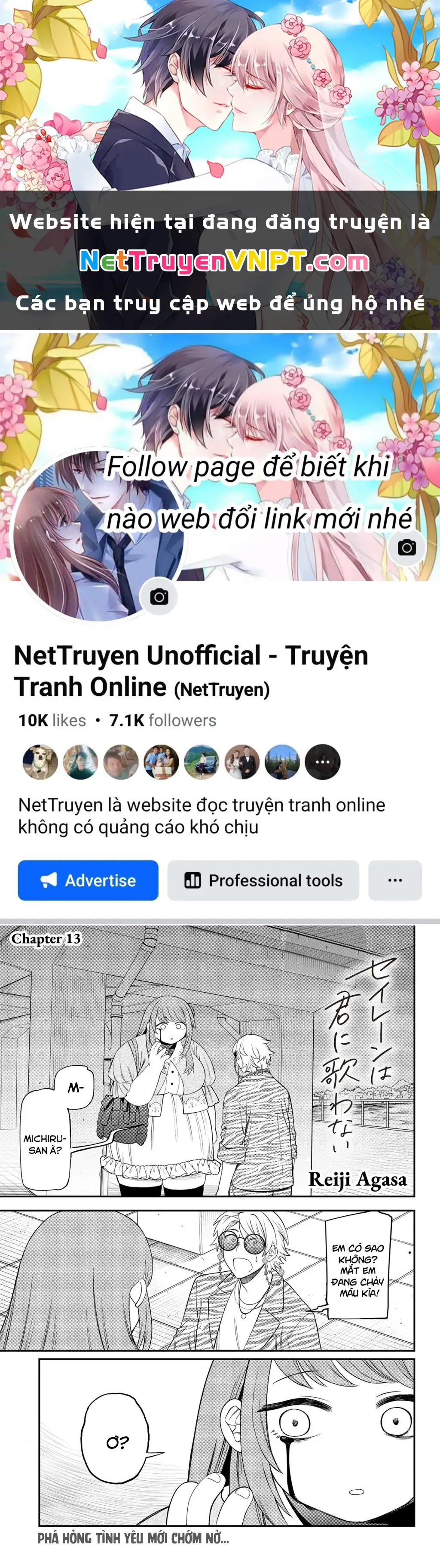 Nàng nhân ngư sẽ không cất tiếng hát Chapter 13 - Trang 1