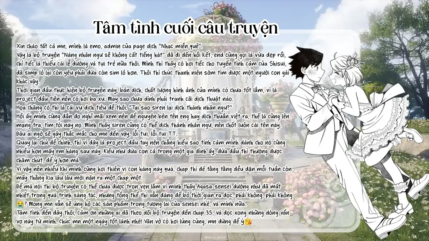 Nàng nhân ngư sẽ không cất tiếng hát Chapter 35 - Trang 24