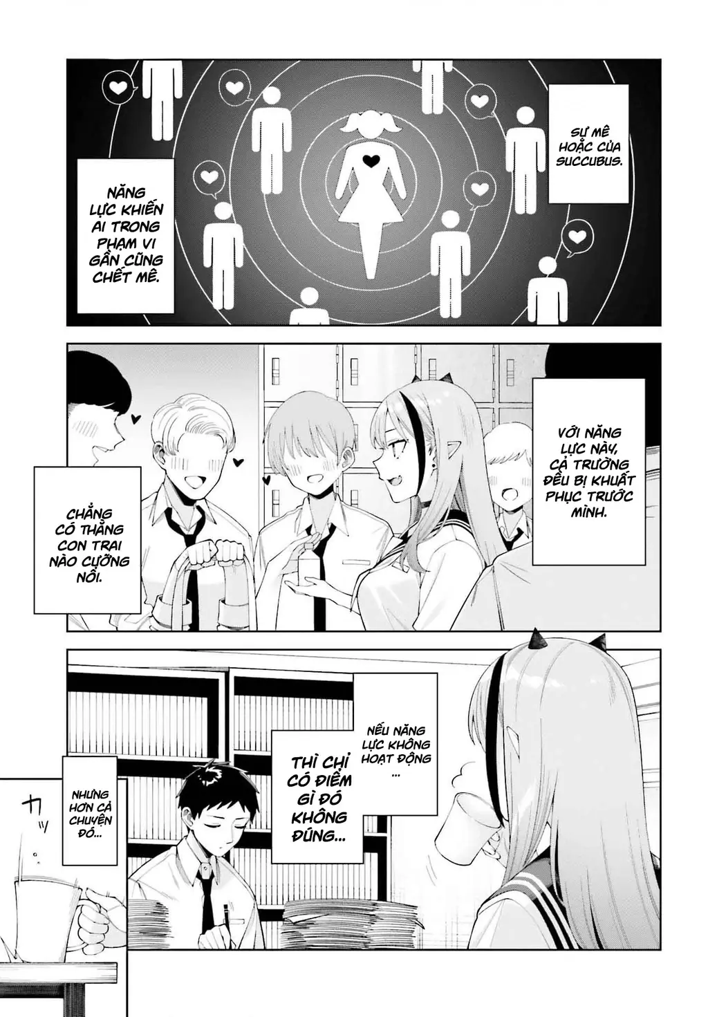 Nàng Succubus muốn được yêu! Chapter 1 - Trang 10