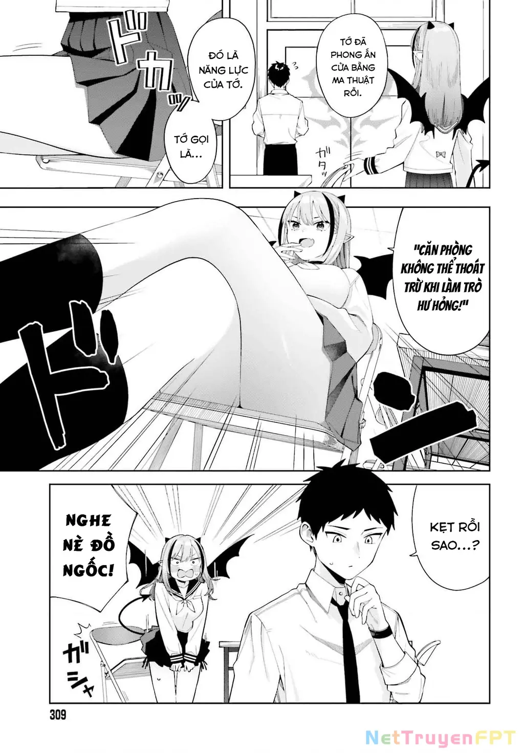 Nàng Succubus muốn được yêu! Chapter 1 - Trang 18