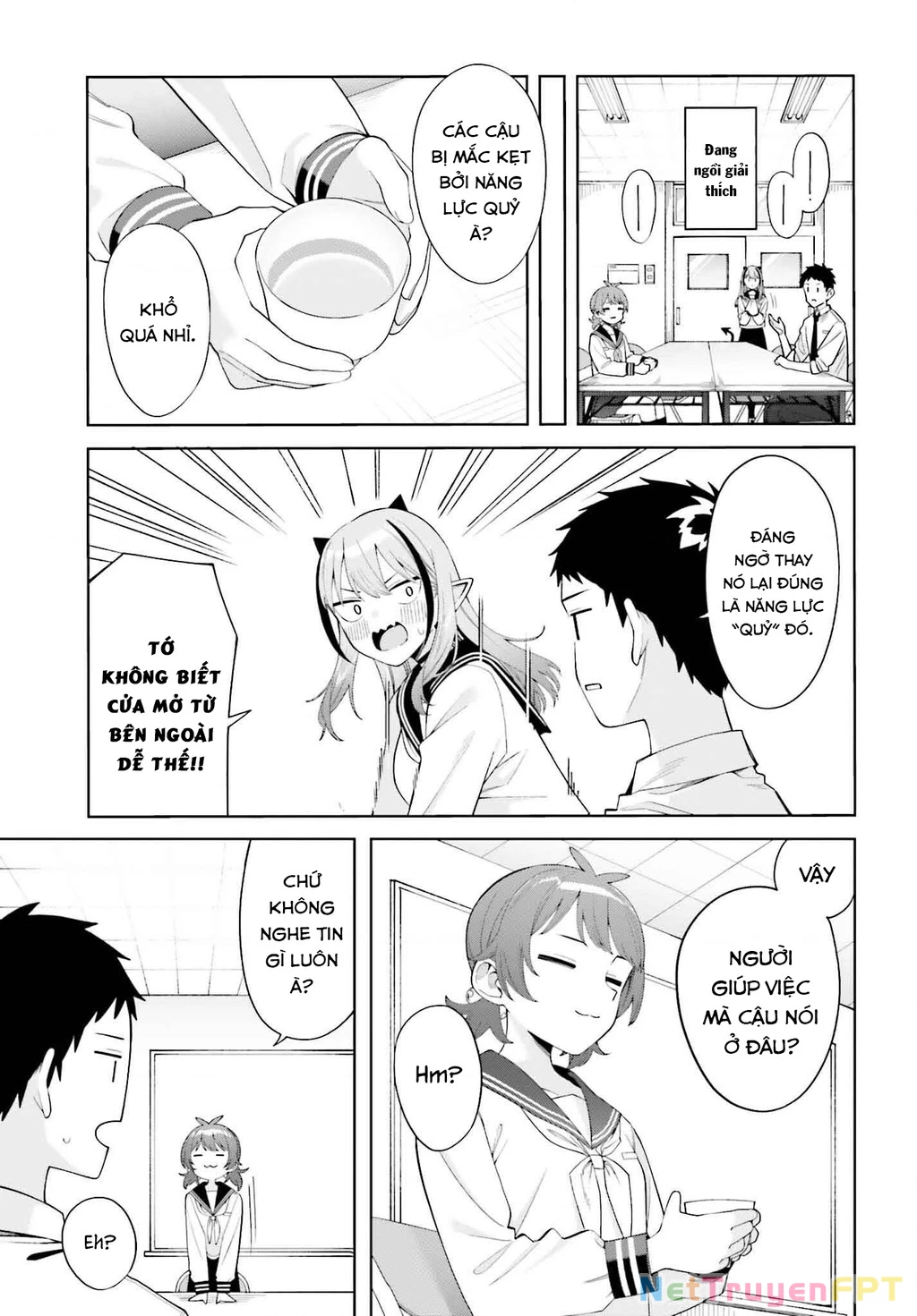 Nàng Succubus muốn được yêu! Chapter 1 - Trang 32