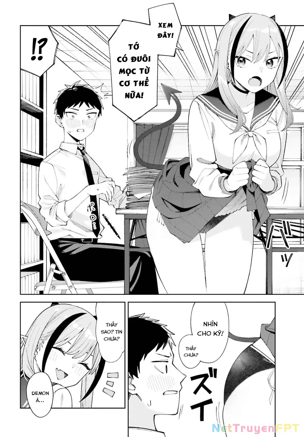 Nàng Succubus muốn được yêu! Chapter 1 - Trang 7