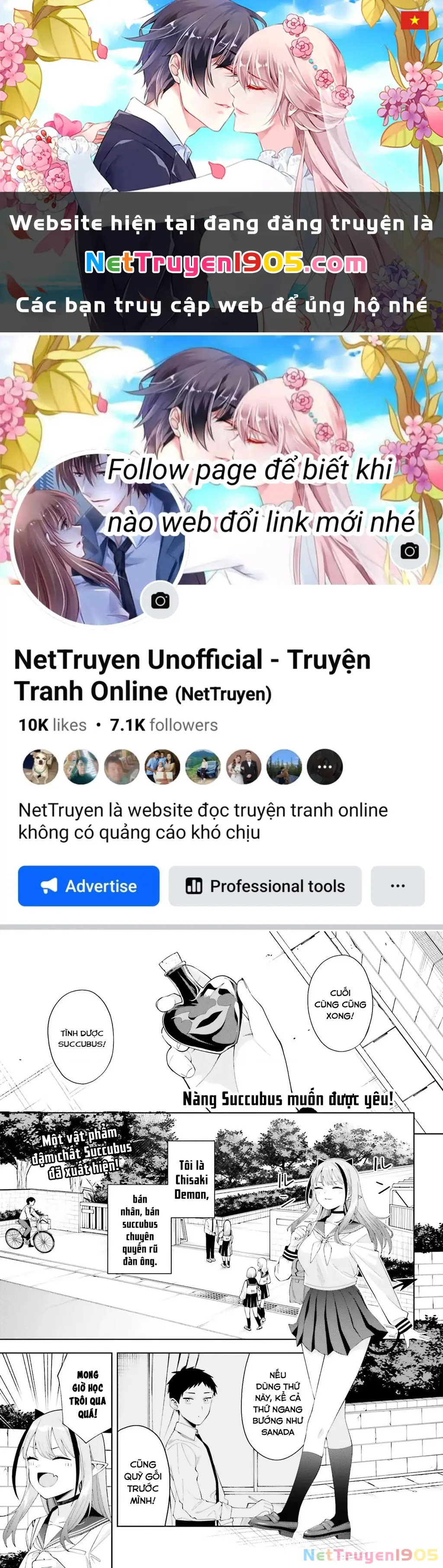 Nàng Succubus muốn được yêu! Chapter 2 - Trang 2