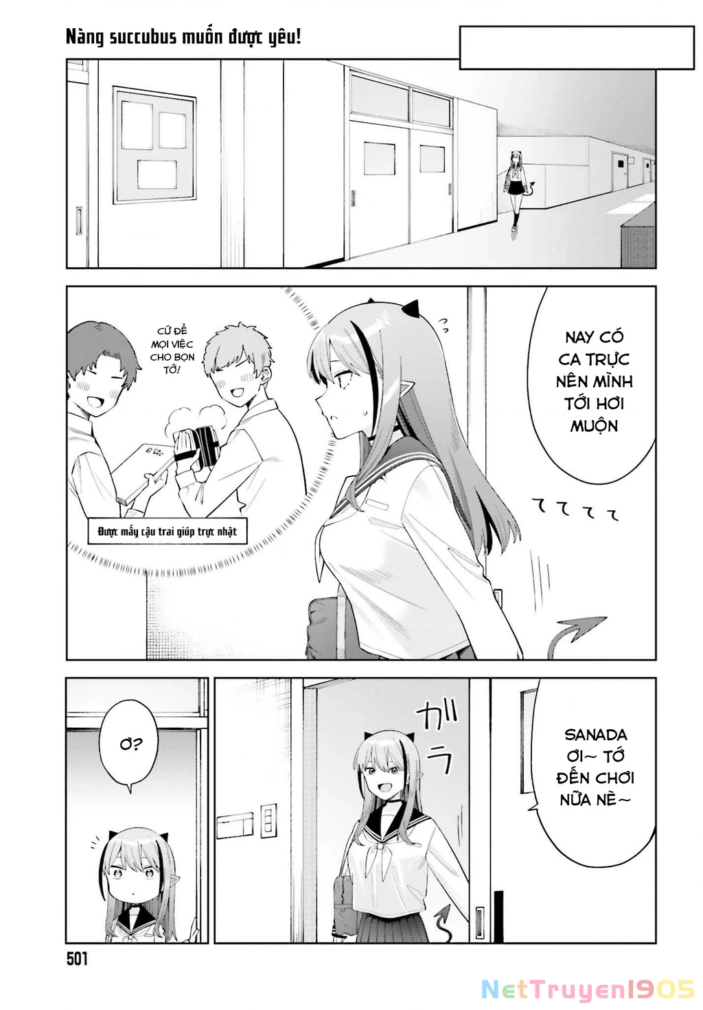 Nàng Succubus muốn được yêu! Chapter 3 - Trang 12