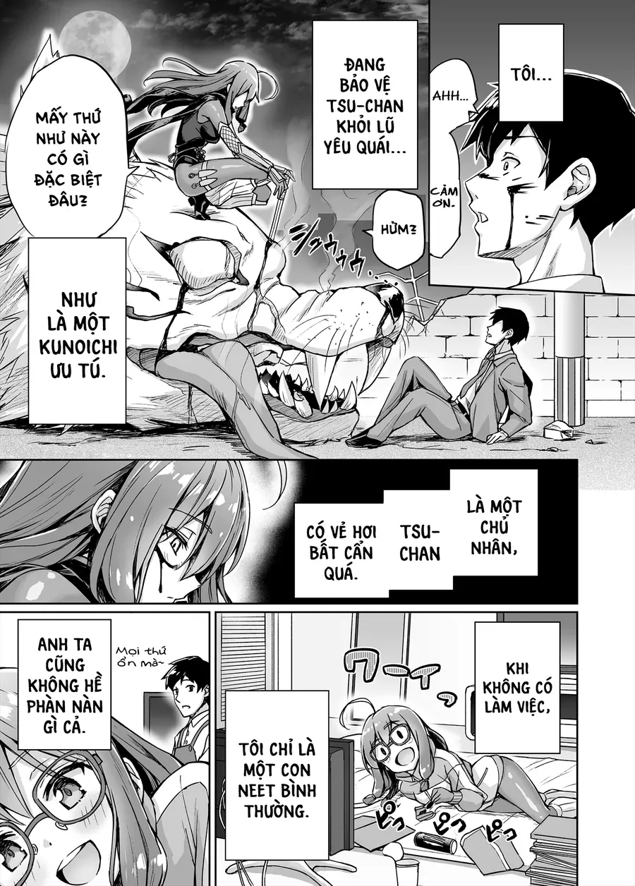 Neet De Otaku Na Kunoichi To Naze Ka Dousei Hajimemashita Chapter 2 - Trang 3