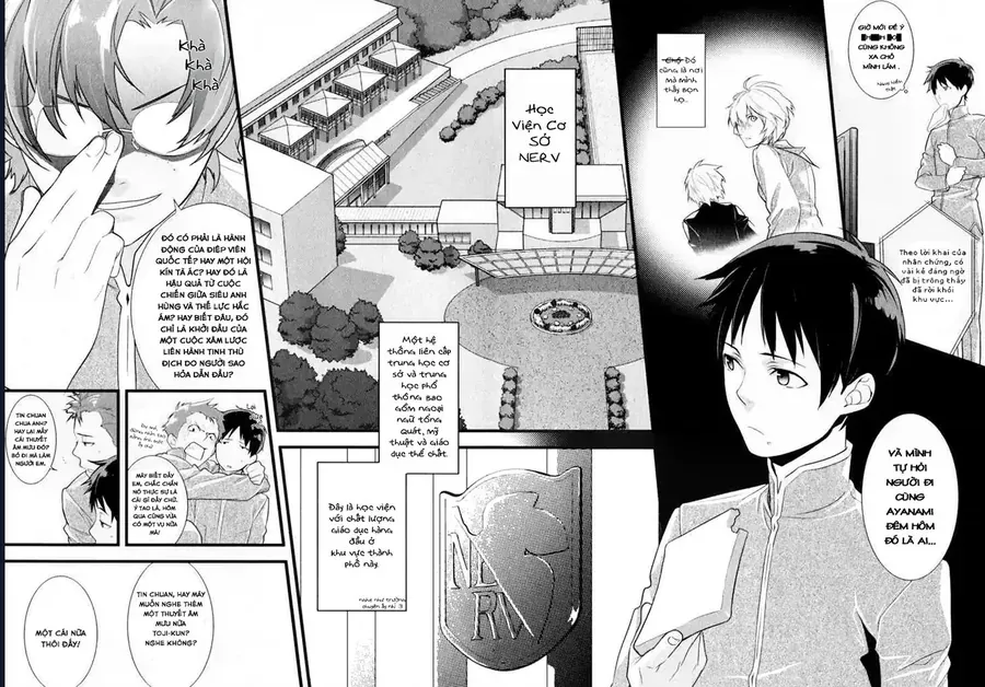 Neon Genesis Evangelion: Campus Apocalypse Chapter 1 - Trang 10