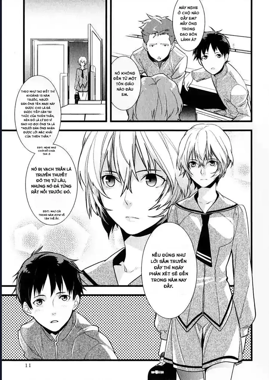 Neon Genesis Evangelion: Campus Apocalypse Chapter 1 - Trang 12