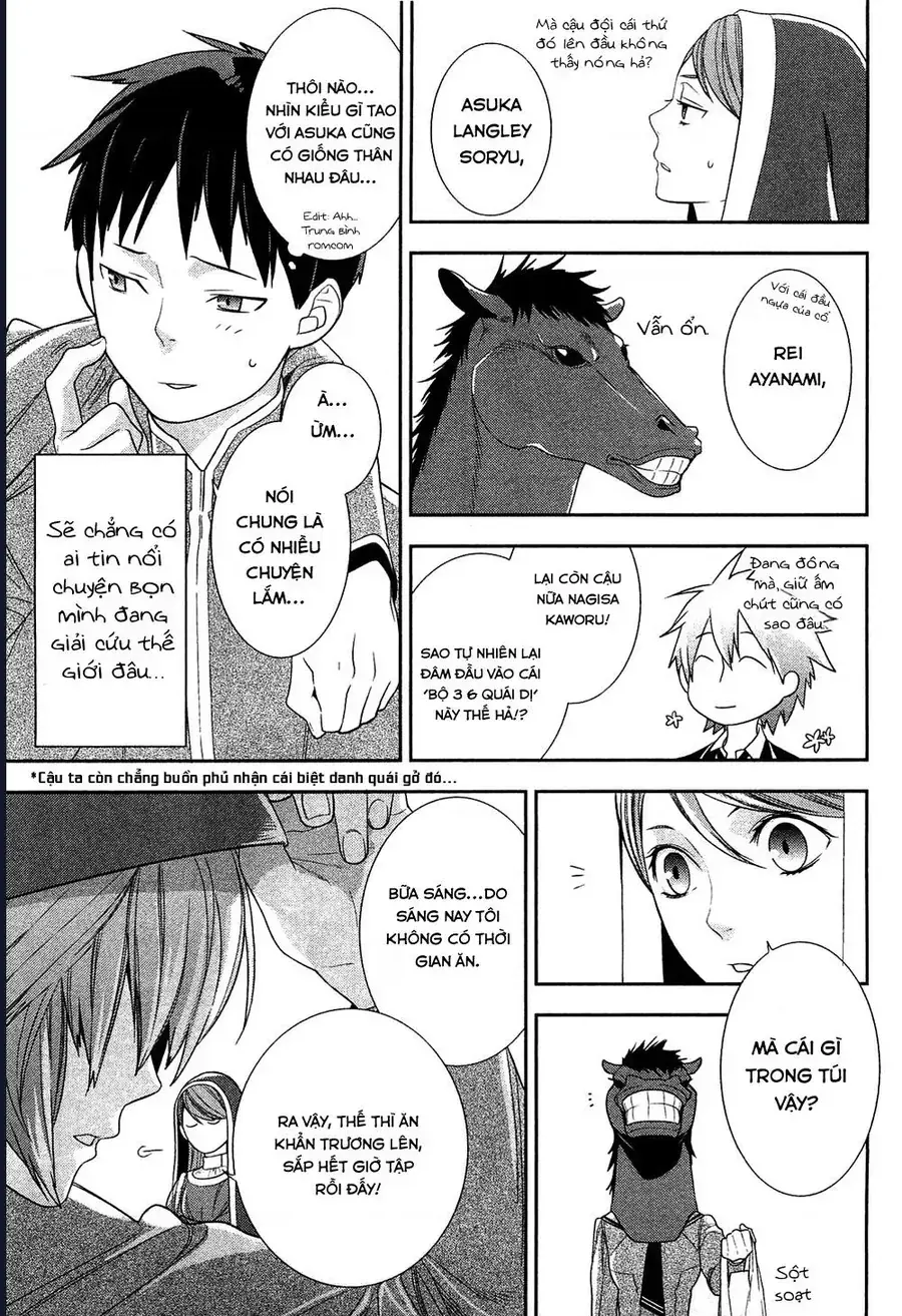 Neon Genesis Evangelion: Campus Apocalypse Chapter 5 - Trang 10