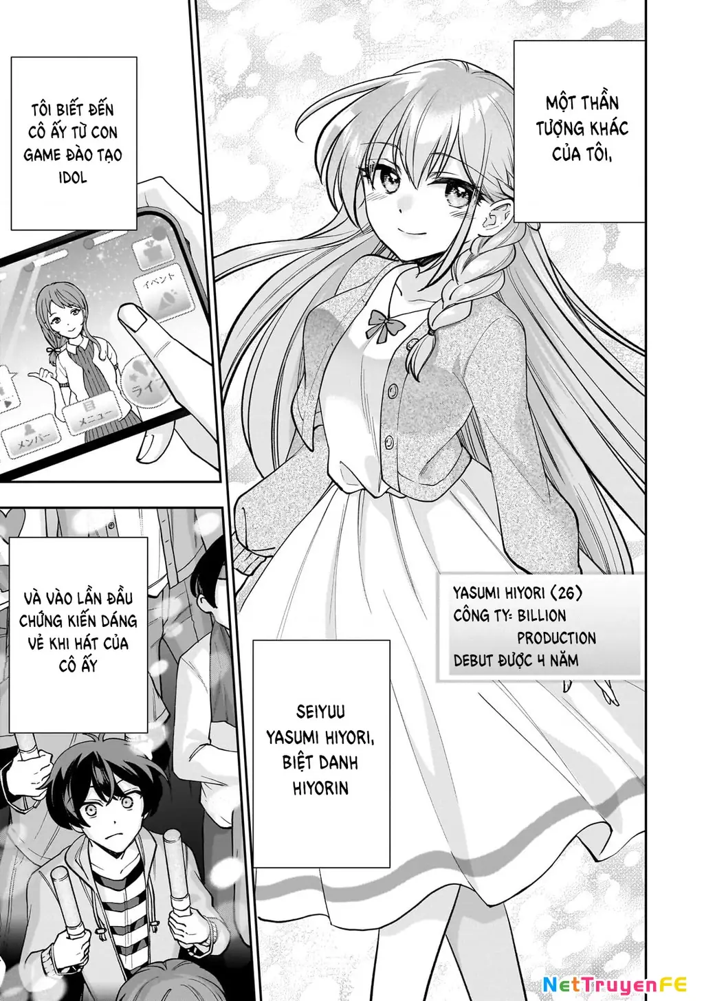 Net no "Oshi" to Real no "Oshi" ga Tonari ni Hikkoshite Kita Chapter 1 - Trang 12