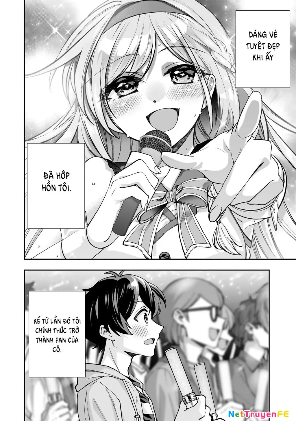 Net no "Oshi" to Real no "Oshi" ga Tonari ni Hikkoshite Kita Chapter 1 - Trang 13